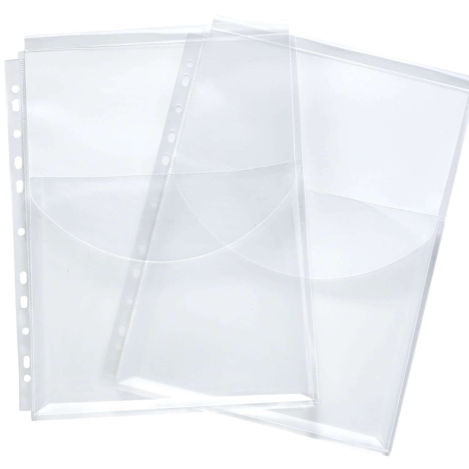 Κάνε κλικ για να δεις την εικόνα 1 του Θήκη Ενισχυμένη PVC για Κατάλογο με Άνοιγμα Επάνω Α4 0.18mm 10 Τεμ.Διάφανη