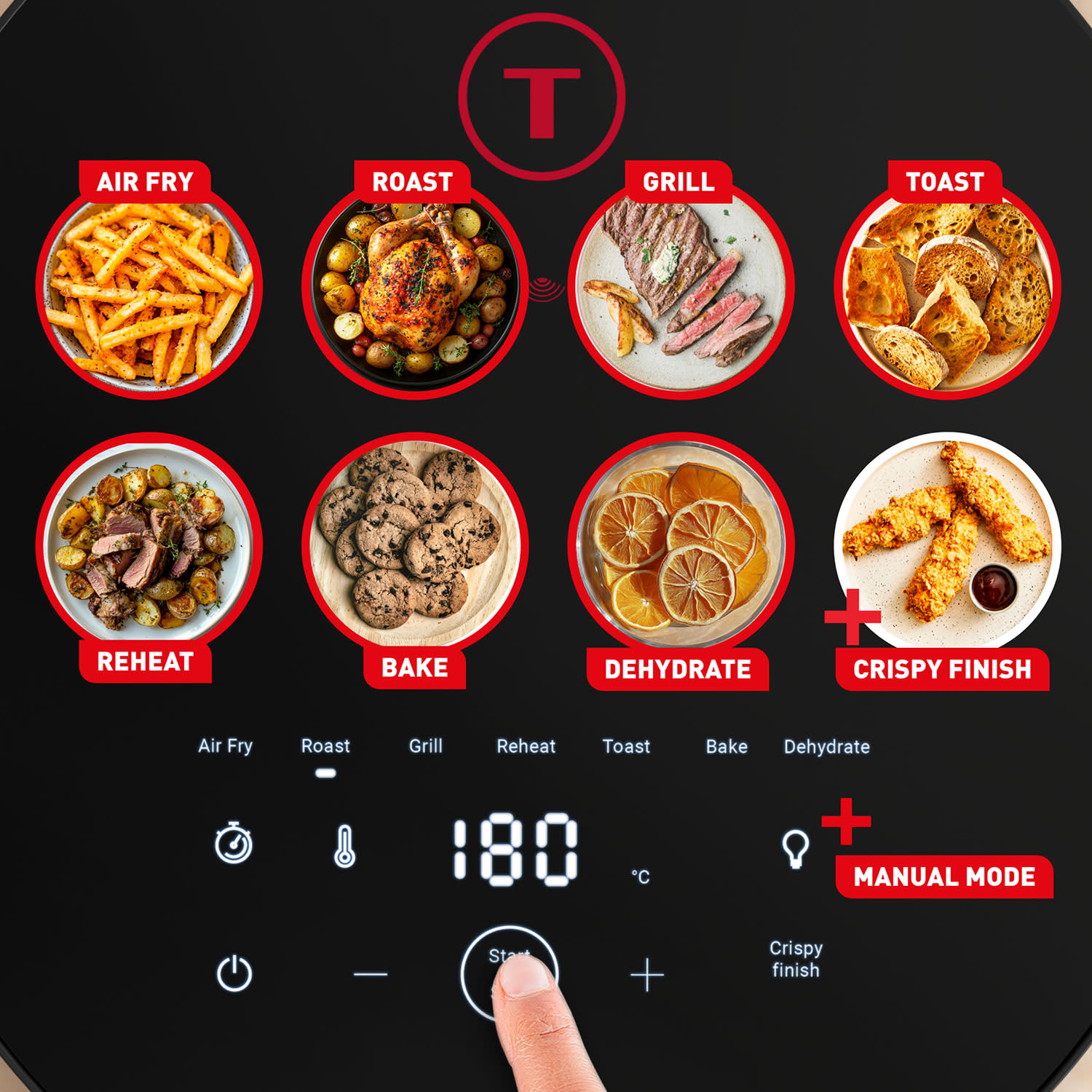 Εικόνα 9 του Tefal Φριτέζα Αέρος EY8328E0 Easy Fry Infrared