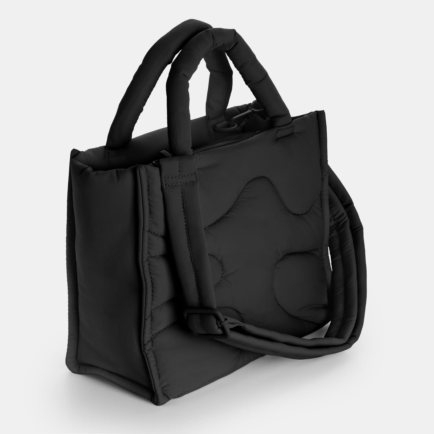 Κάνε κλικ για να δεις την εικόνα 3 του Sentio Τσάντα Ώμου Puffy Μαύρη