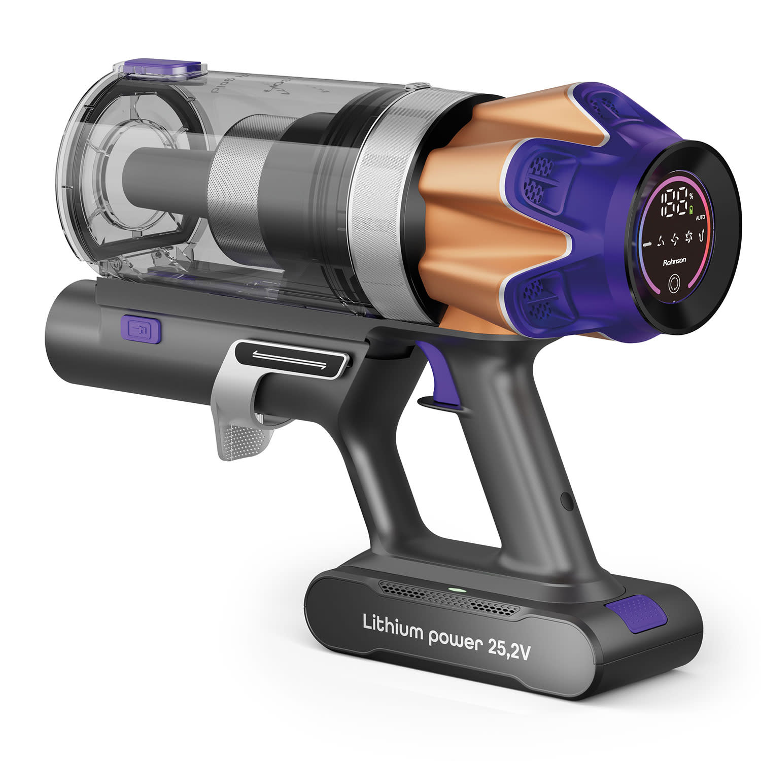 Εικόνα 7 του Rohnson Σκούπα Stick Επαναφ/μενη Mamba M29 Gold