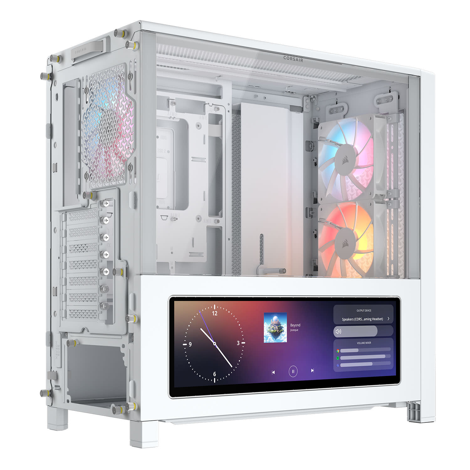 Εικόνα 3 του Case Corsair 4000D Frame LCD Xenon Edge ARGB White