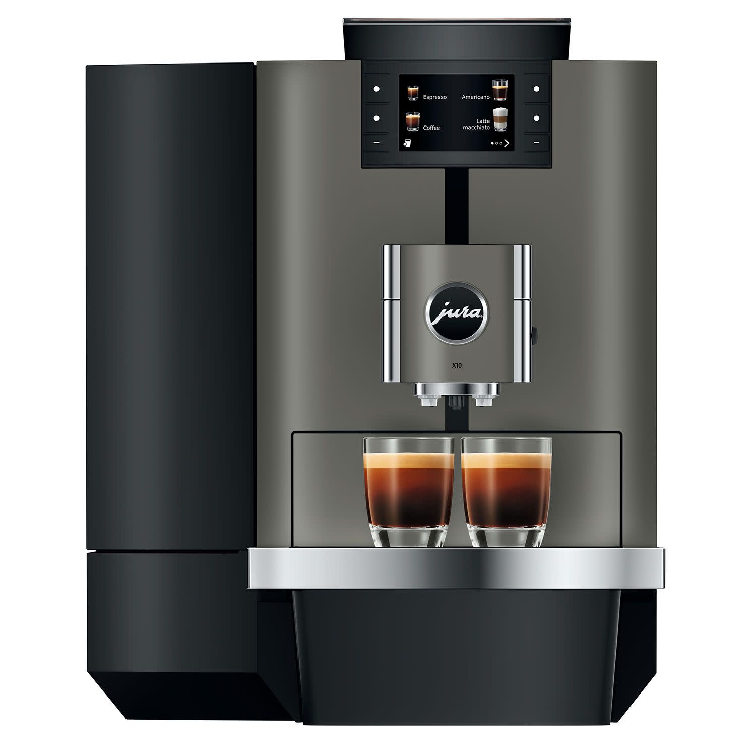 Jura Καφετιέρα Espresso Αυτόματη X10 Dark Inox