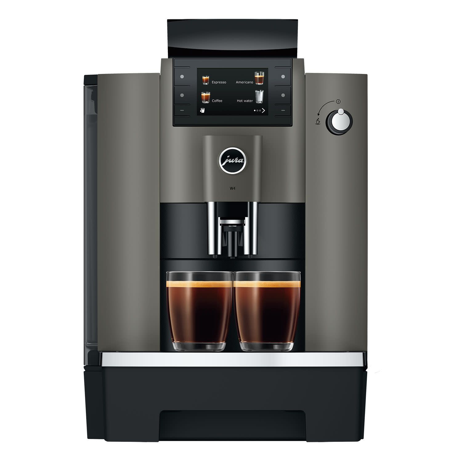 Jura Καφετιέρα Espresso Αυτόματη W4 Dark Inox