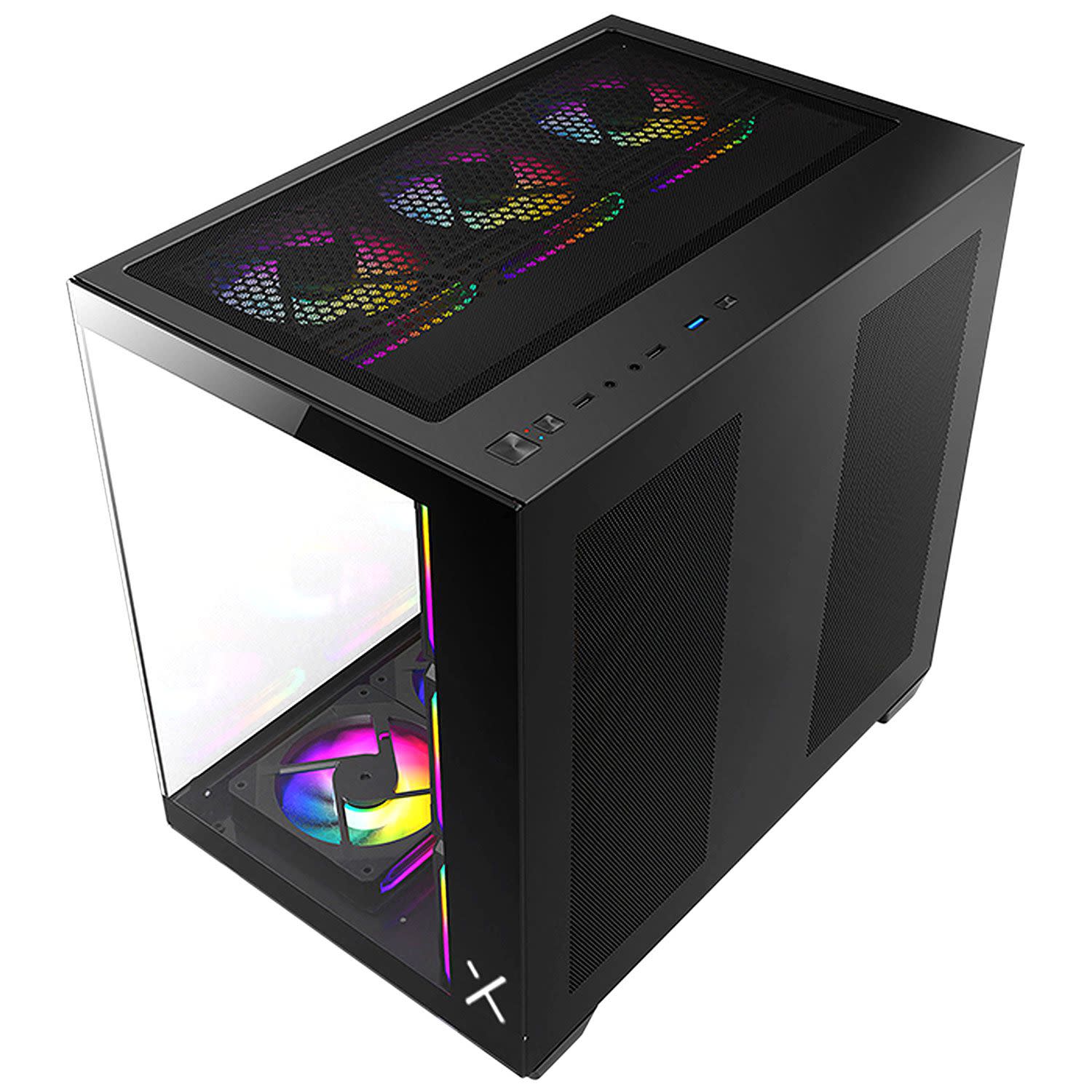 Κάνε κλικ για να δεις την εικόνα 4 του Turbo-X Spectra S7560XT Desktop (AMD Ryzen 5 7500X3D/16 GB/1TB/RX 9060 XT 16 GB)