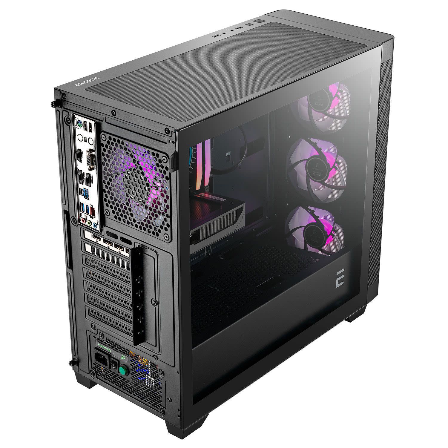 Εικόνα 3 του Turbo-X Erebus E8700 AI Desktop (AMD Ryzen 7 8700G/16 GB/512GB/RTX 5060 Ti 16 GB)