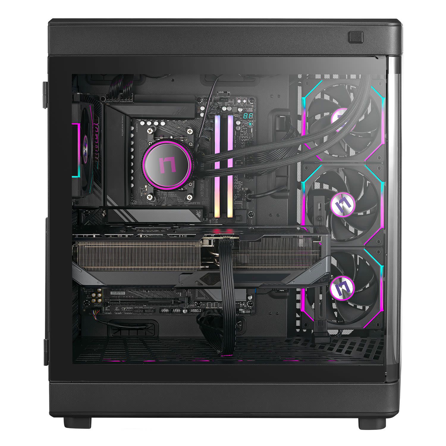Εικόνα 4 του Turbo-X NEMESIS N5885 Desktop (AMD Ryzen 7 9850X3D/64 GB/1TB/RTX 5080 16 GB)