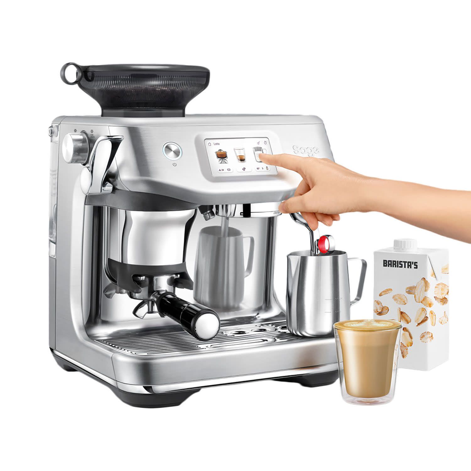 Κάνε κλικ για να δεις την εικόνα 5 του Sage Καφετιέρα Espresso Χειροκίνητη SES882BSS