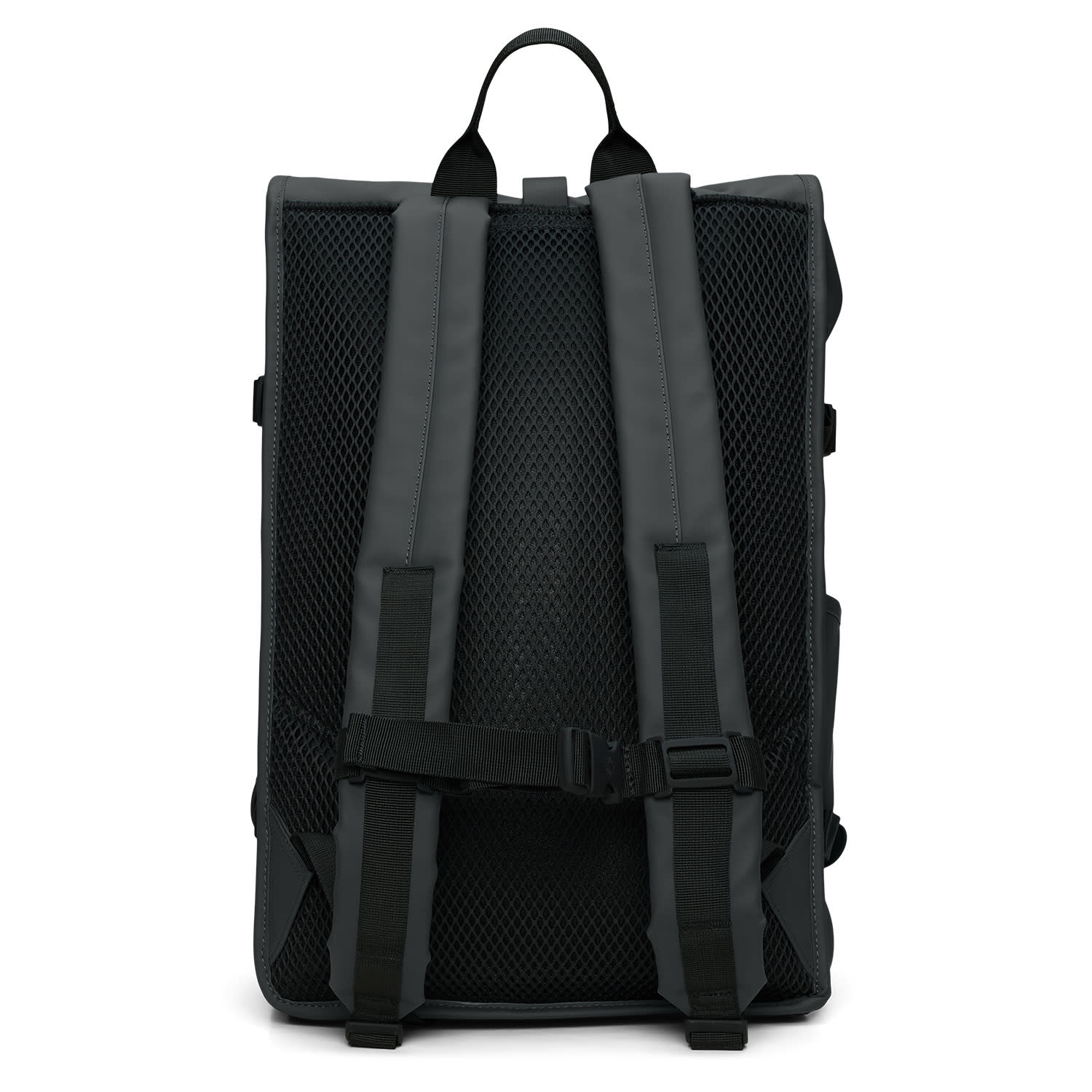 Κάνε κλικ για να δεις την εικόνα 3 του Rains Rolltop Rucksack Large W3 Dark Grey