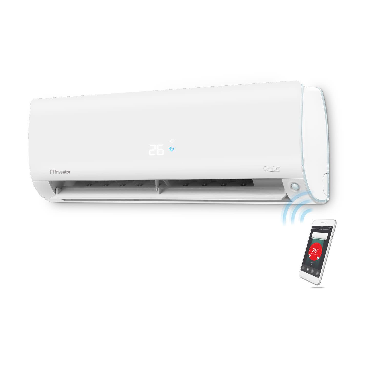 Εικόνα 3 του Inventor Comfort MFVI/MFVO-12WFI Κλιματιστικό 12.000 BTU/h