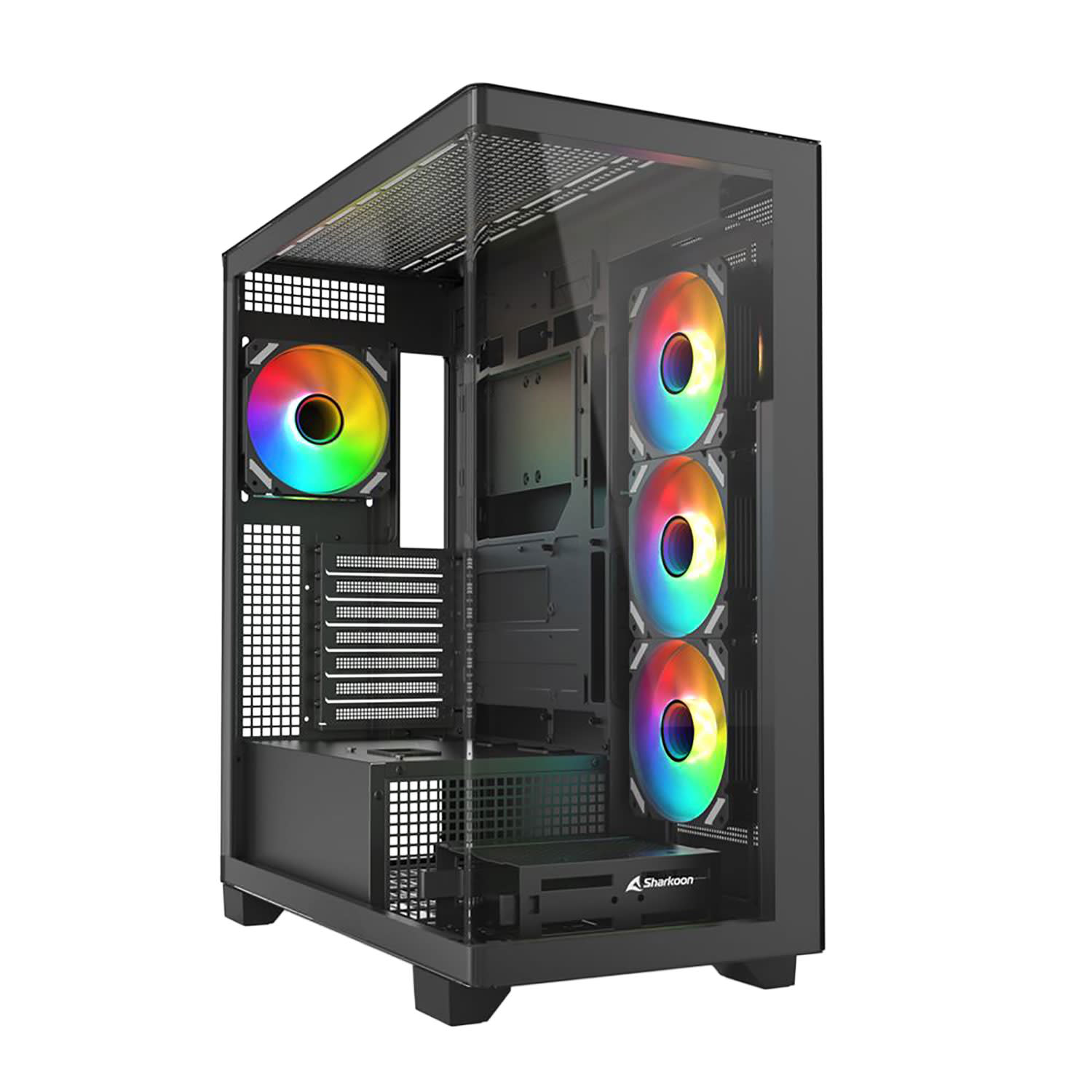 Κάνε κλικ για να δεις την εικόνα 1 του Case Sharkoon Midi Elite Shark CA500 Black