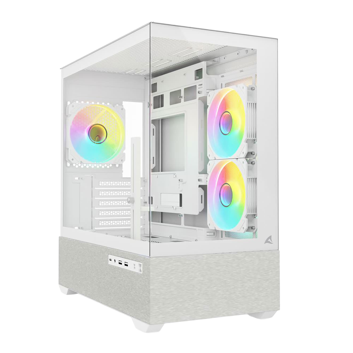 Εικόνα 1 του Case Sharkoon Micro MK7 ARGB White