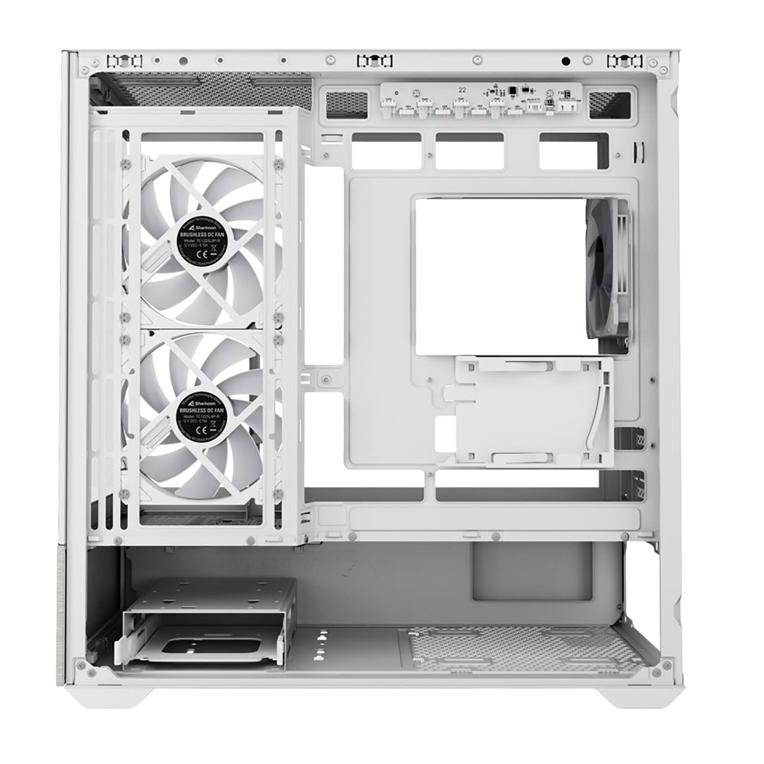 Εικόνα 6 του Case Sharkoon Micro MK7 ARGB White