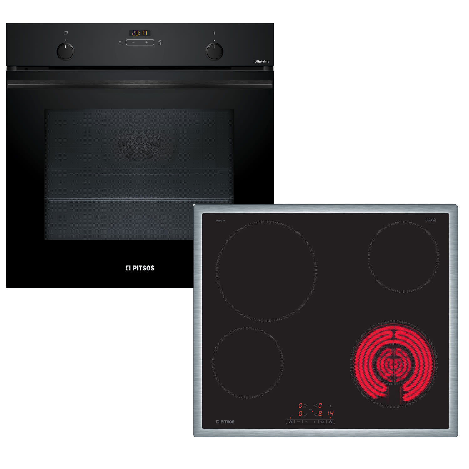 Pitsos PH33M40B4 & CRS645T06 Σετ εντοιχισμού