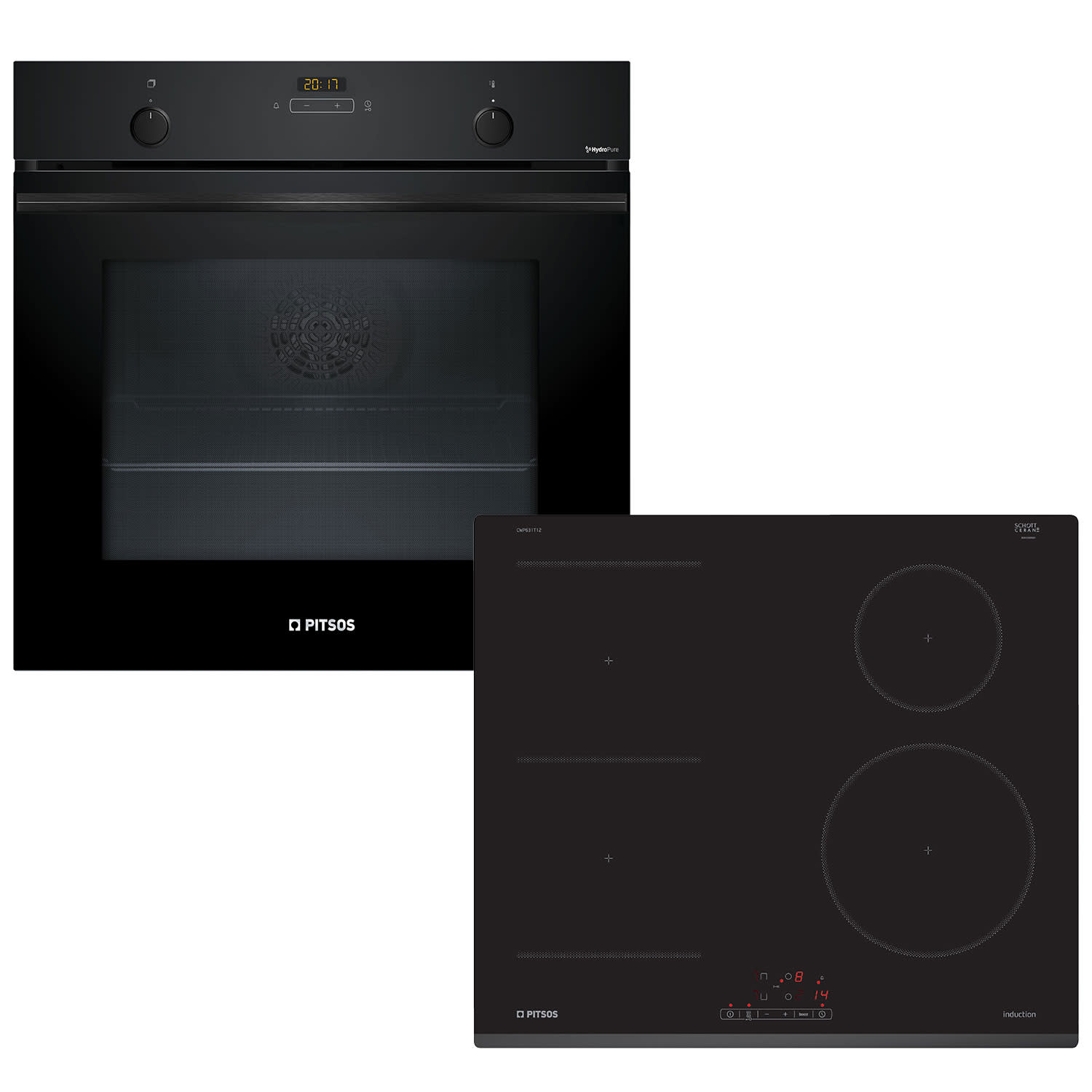 Pitsos PH33M40B4 & CWP631T12 Σετ εντοιχισμού