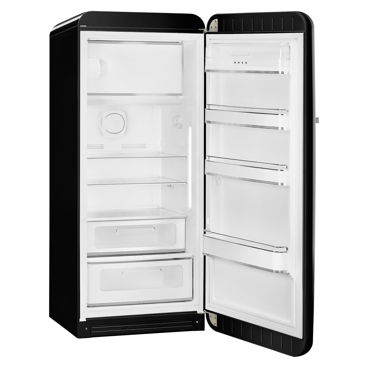 Εικόνα 3 του Smeg FAB28RBL6 Μονόπορτο Ψυγείο Μαύρο