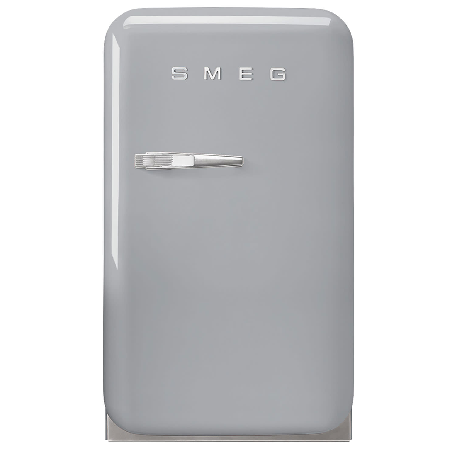 Smeg FAB5RSV6 Μονόπορτο Ψυγείο Ασημί