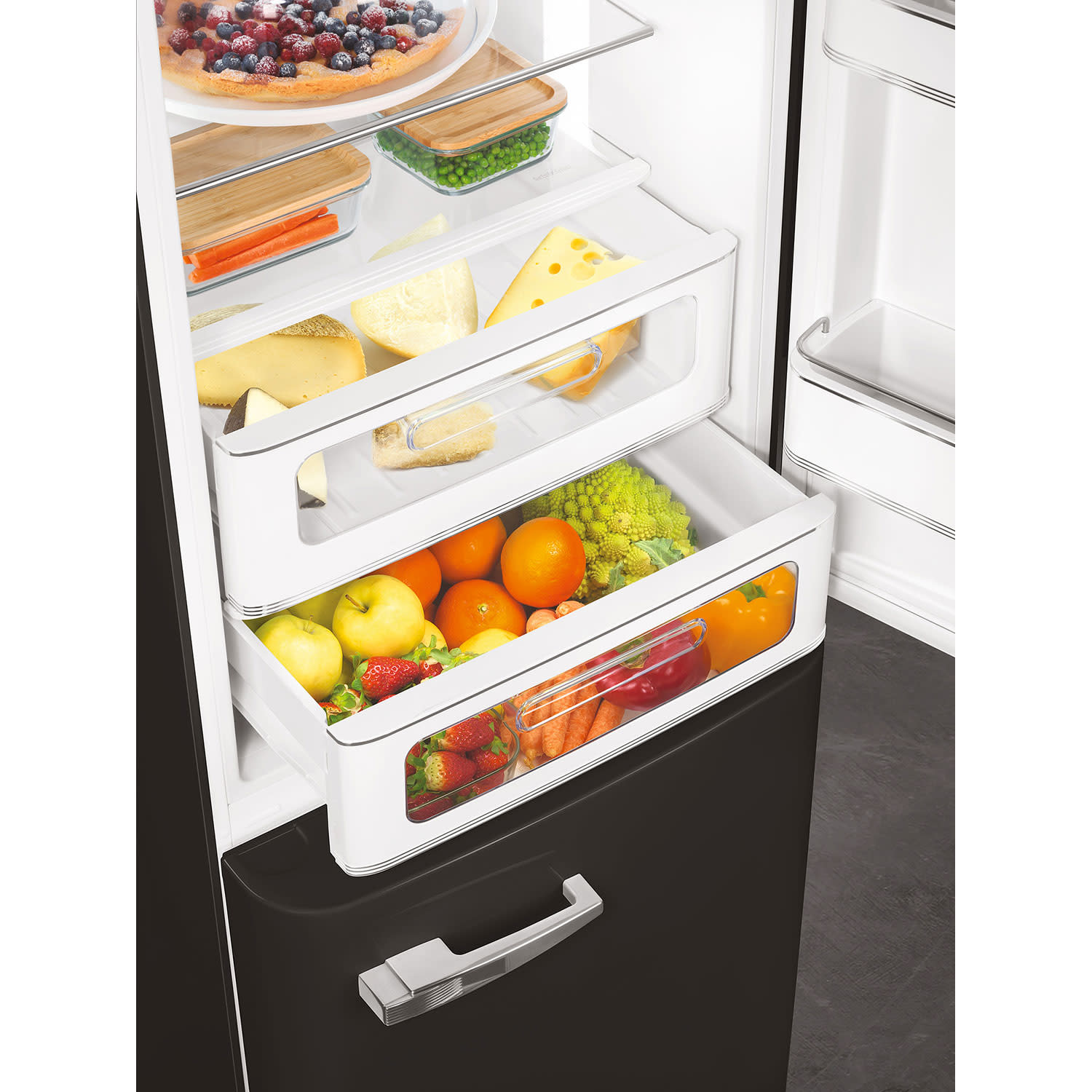 Εικόνα 17 του Smeg FAB32RBL6 Ψυγειοκαταψύκτης Black