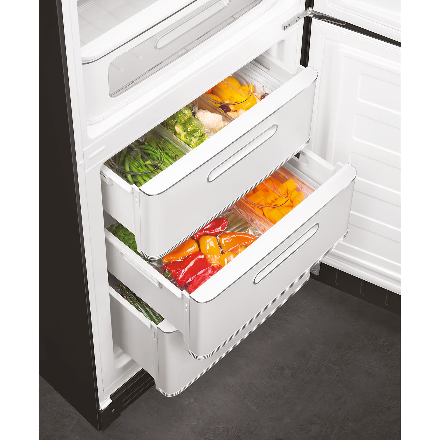 Εικόνα 19 του Smeg FAB32RBL6 Ψυγειοκαταψύκτης Black