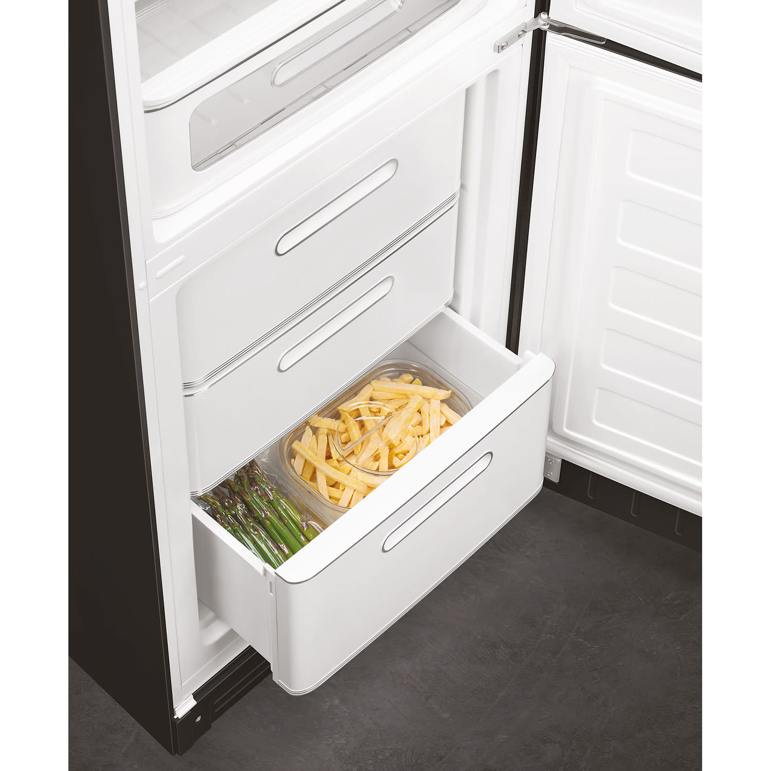 Εικόνα 20 του Smeg FAB32RBL6 Ψυγειοκαταψύκτης Black