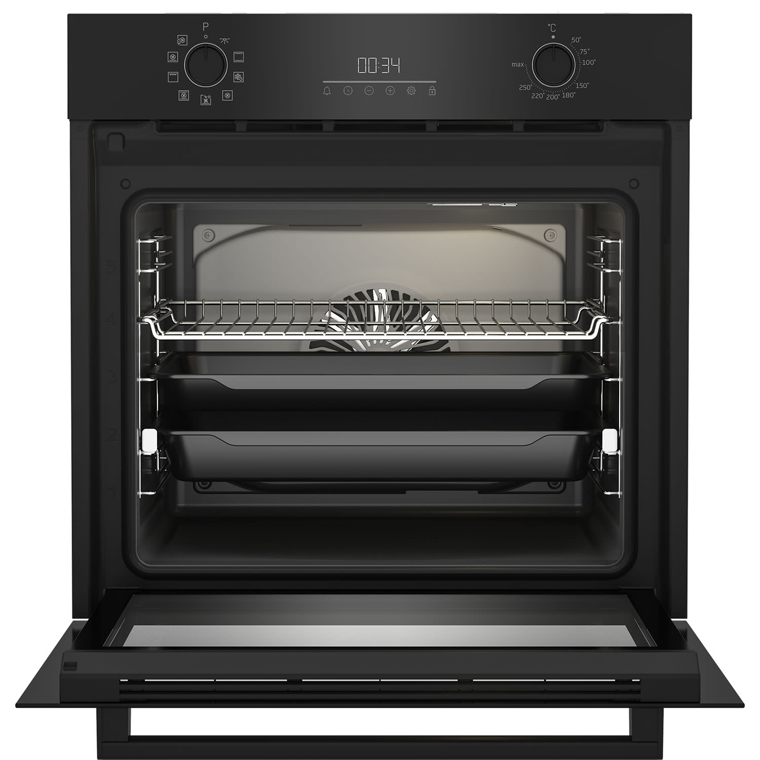 Εικόνα 3 του Beko BBIM18302BCSE Φούρνος Άνω πάγκου