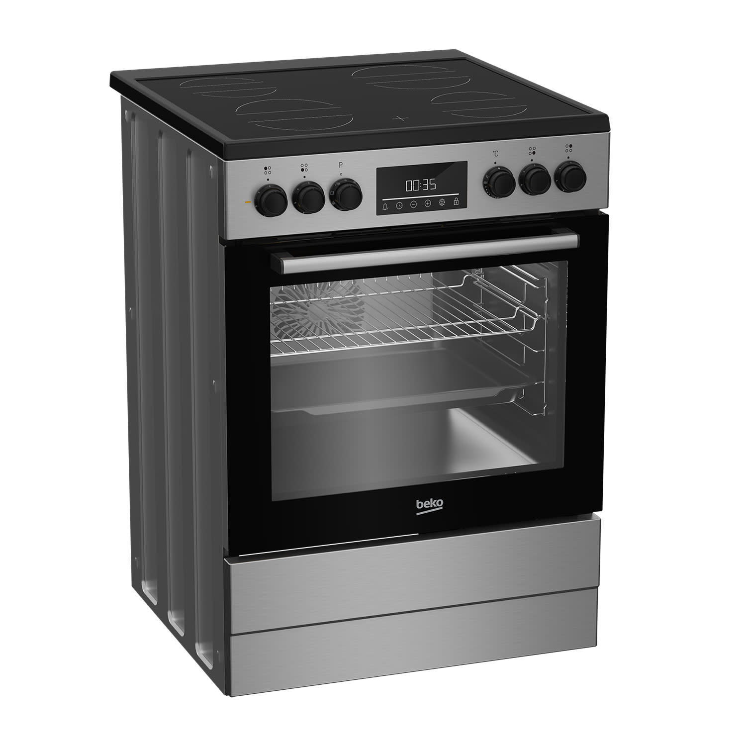 Εικόνα 5 του Beko CUV6732XG Κουζίνα Κεραμική