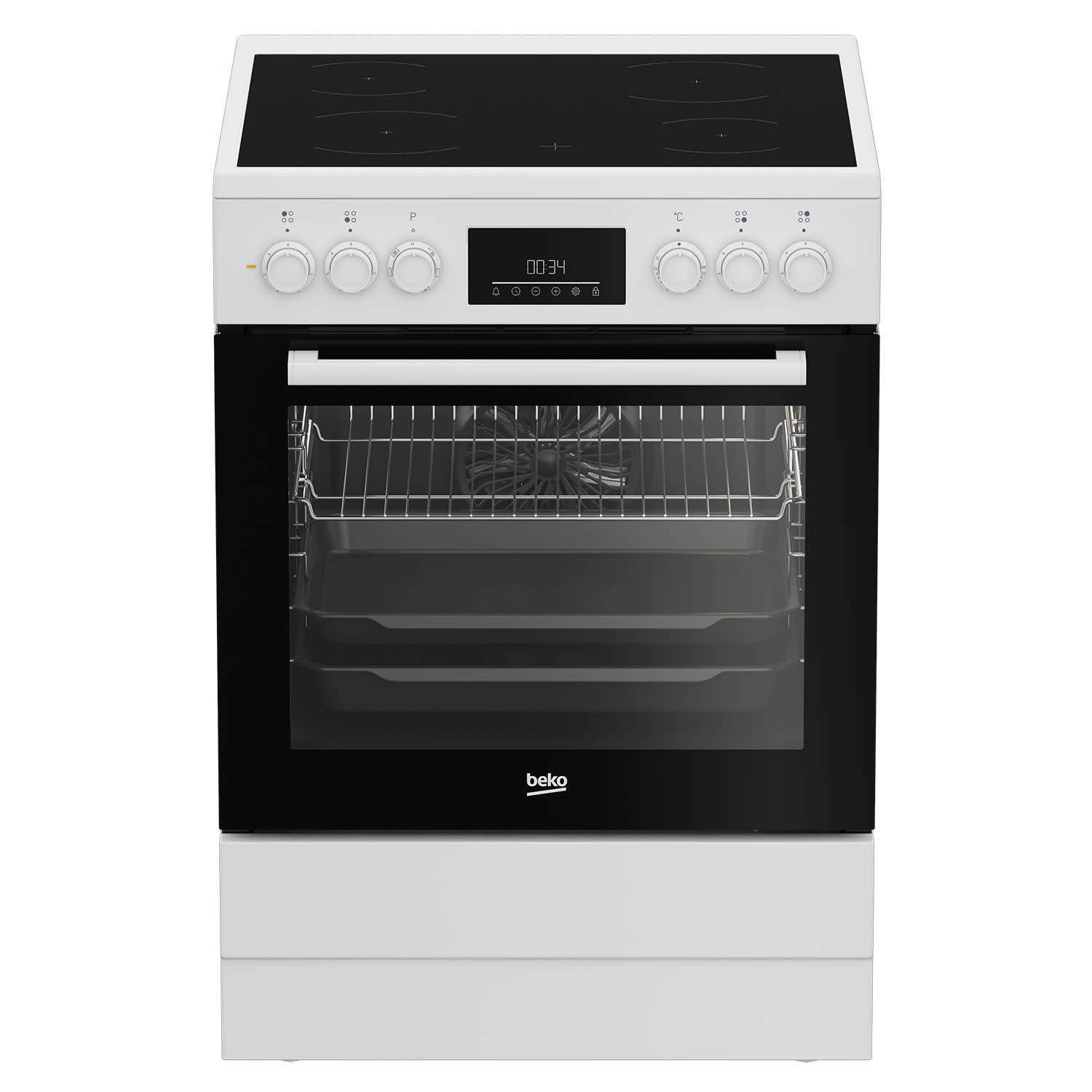 Beko FBM67300WDS Κουζίνα Κεραμική