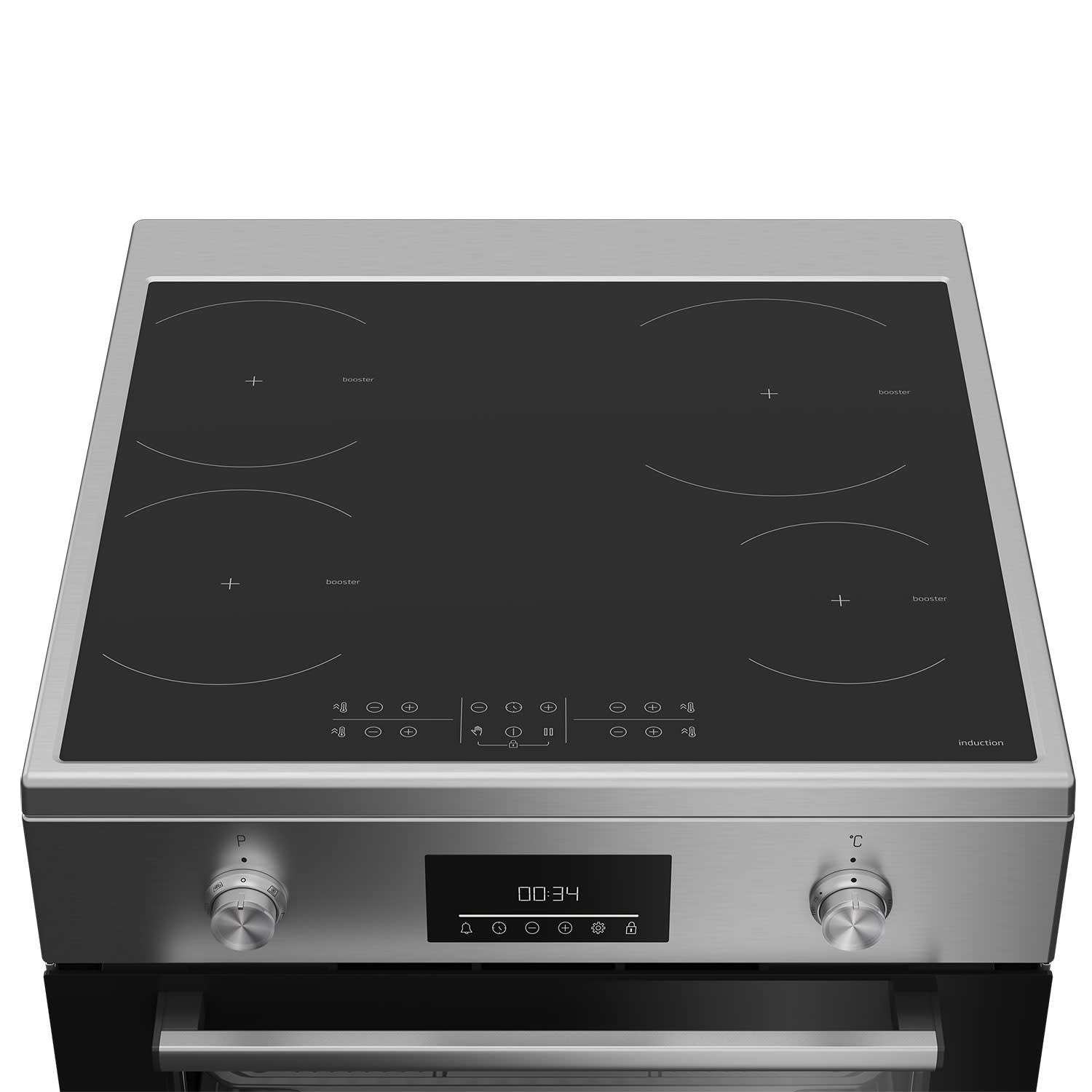 Εικόνα 4 του Beko FBMA6930GX Κουζίνα Επαγωγική