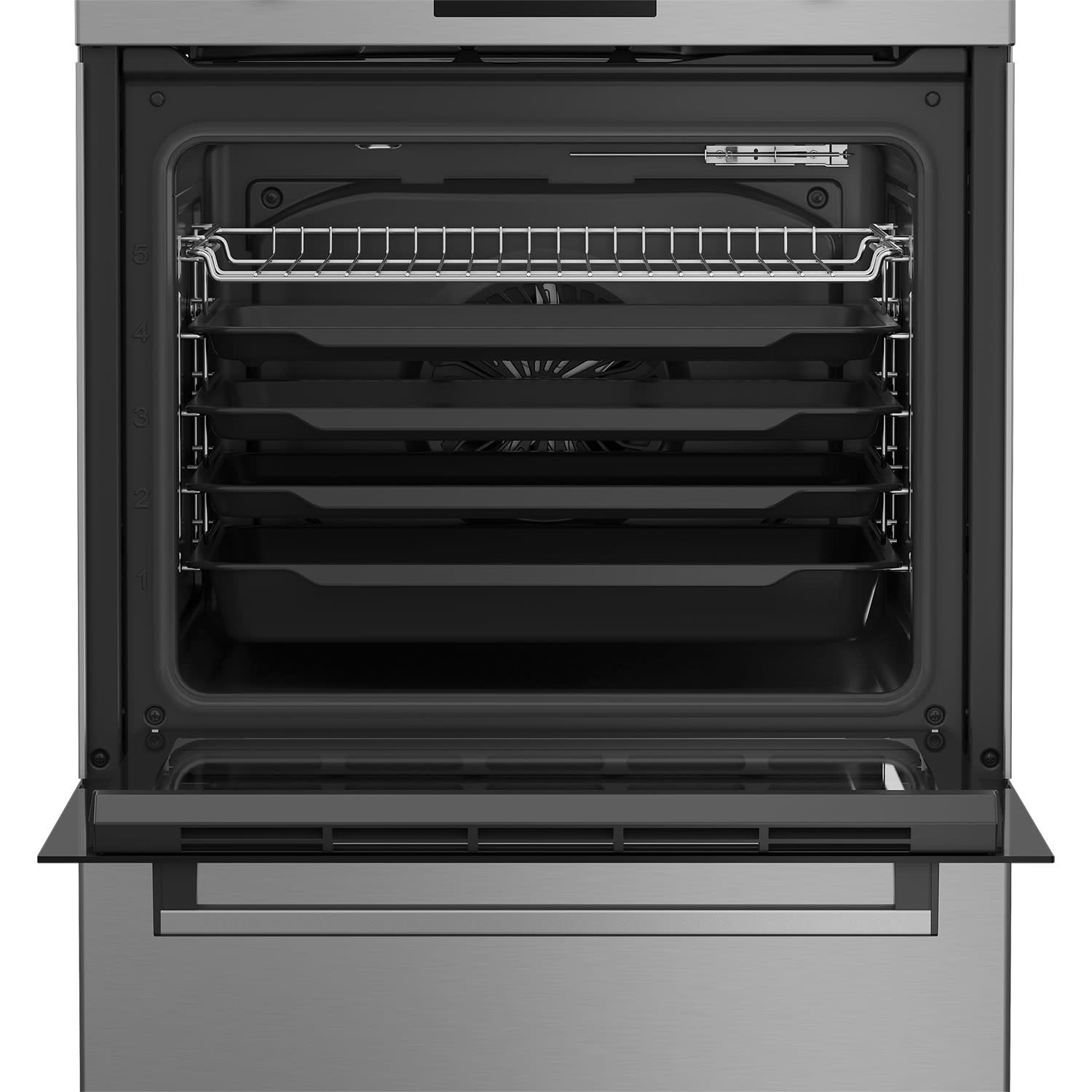 Εικόνα 5 του Beko FBMA6930GX Κουζίνα Επαγωγική