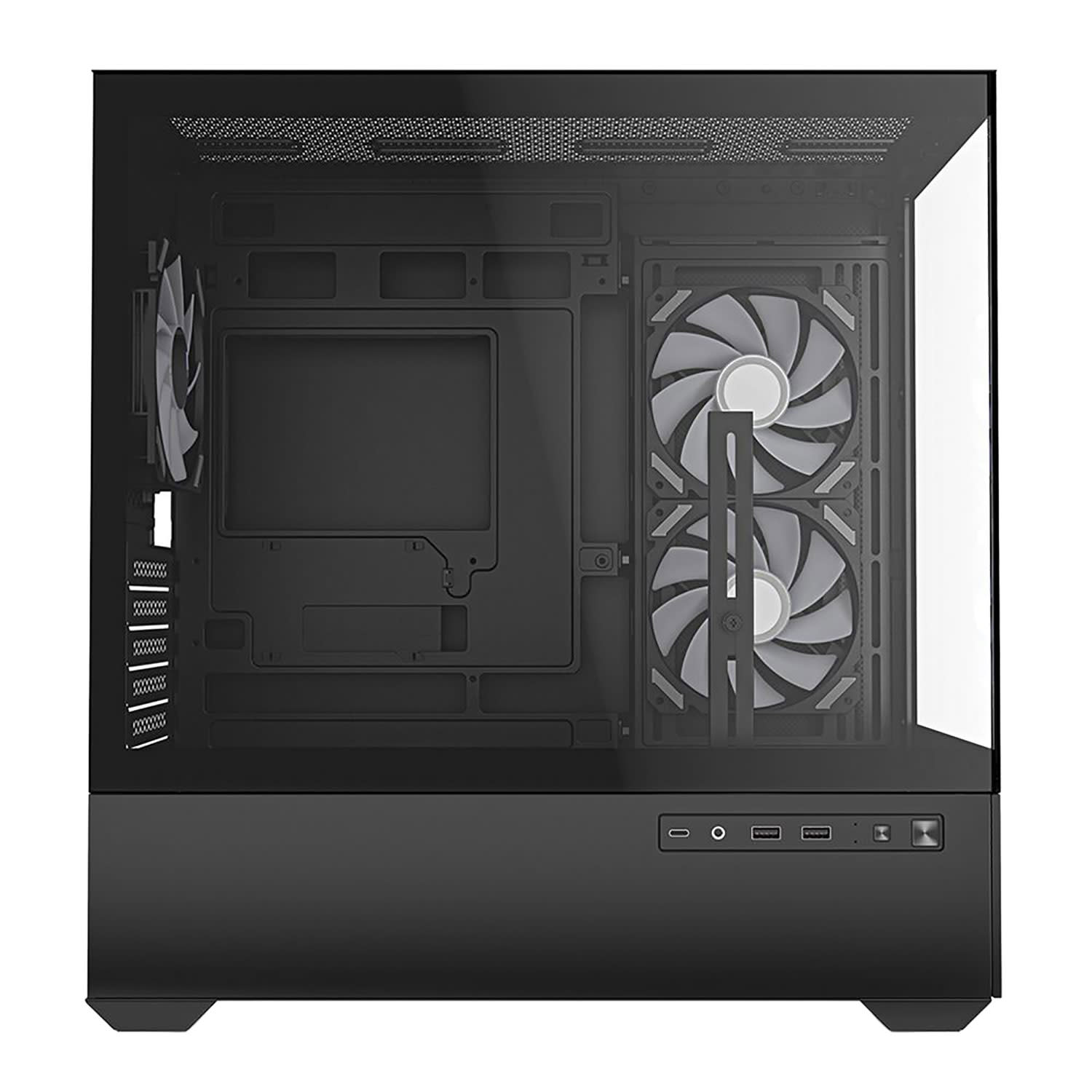 Κάνε κλικ για να δεις την εικόνα 4 του Case Sharkoon Micro MK6 RGB Black