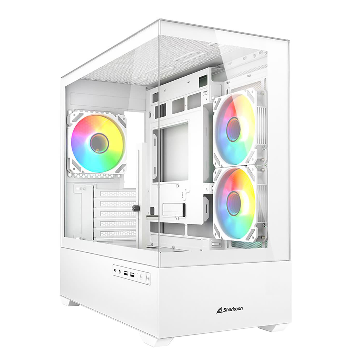 Κάνε κλικ για να δεις την εικόνα 1 του Case Sharkoon Micro MK6 RGB White