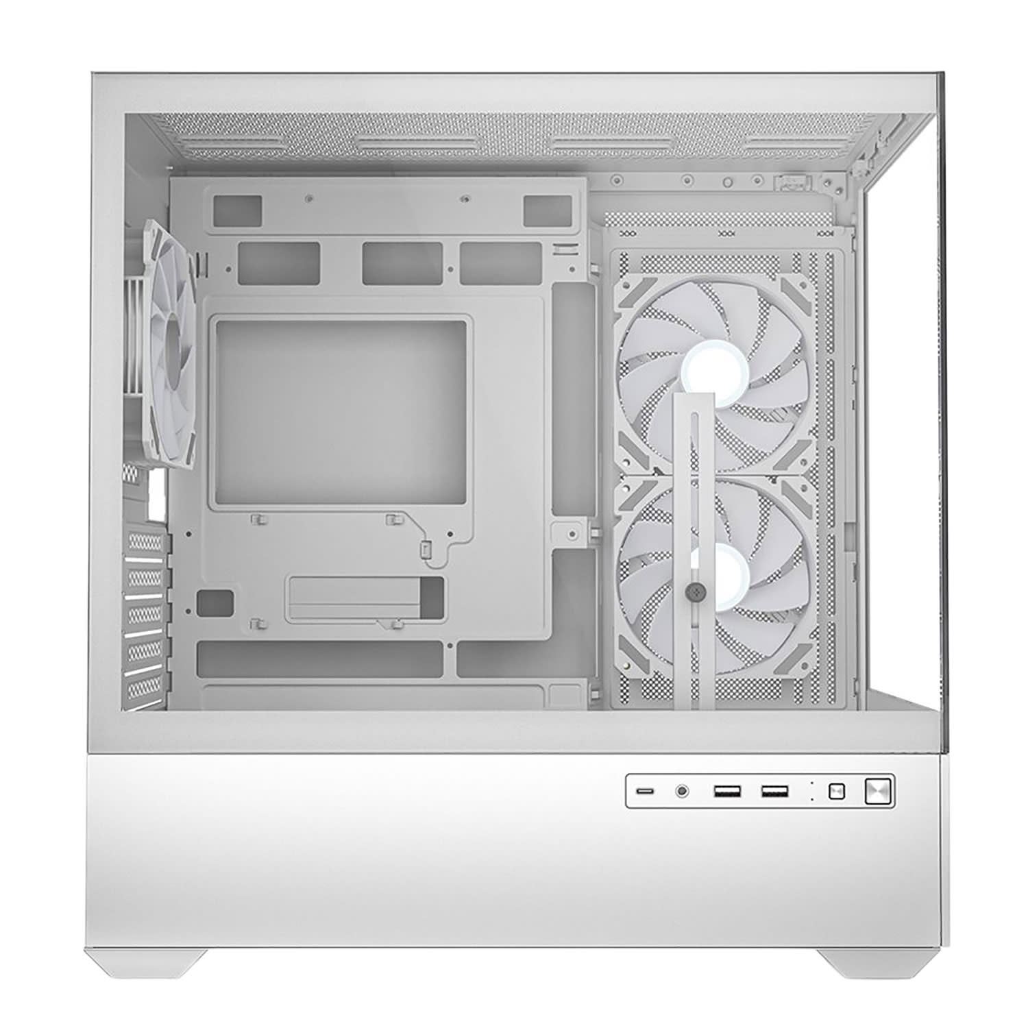 Κάνε κλικ για να δεις την εικόνα 4 του Case Sharkoon Micro MK6 RGB White