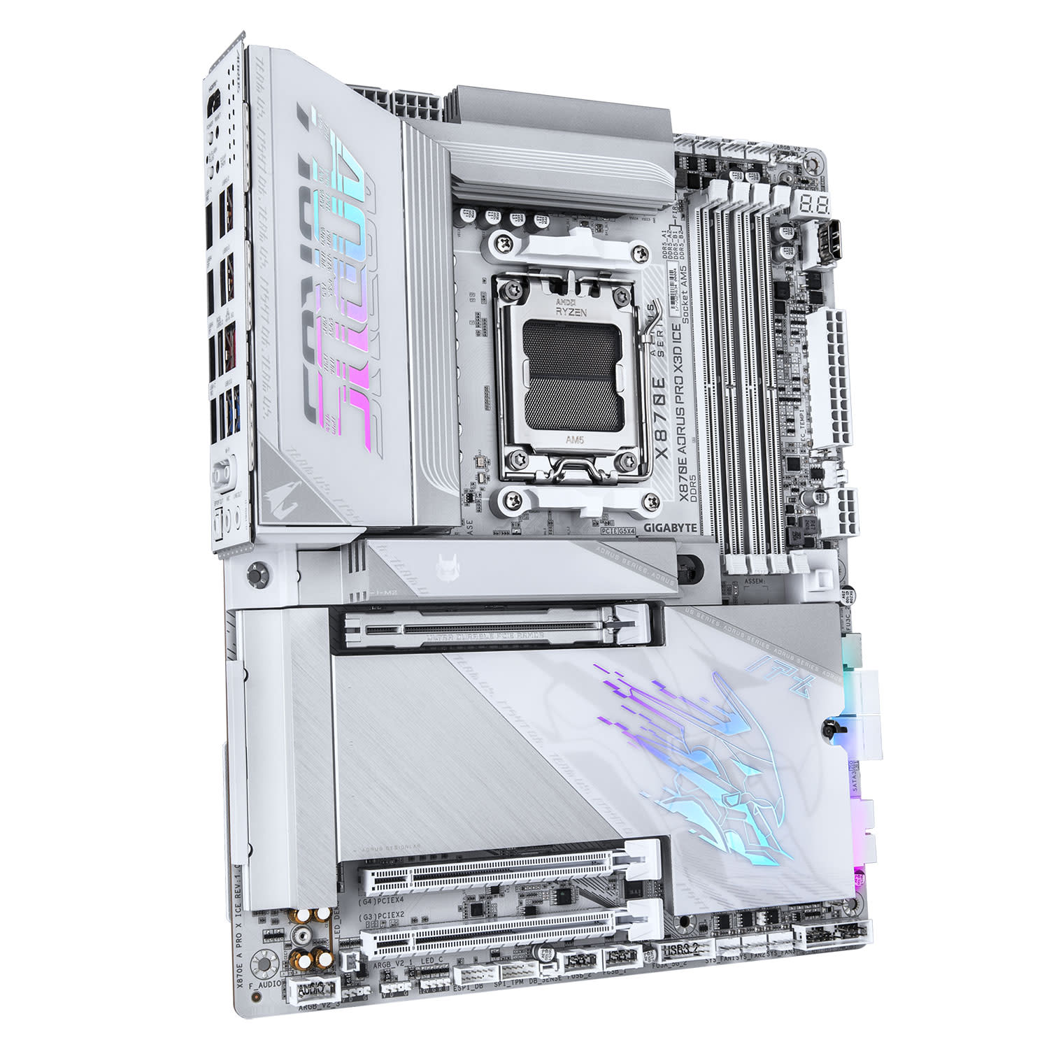 Εικόνα 3 του Gigabyte Motherboard X870E AORUS PRO X3D ICE (X870E/AM5/DDR5)