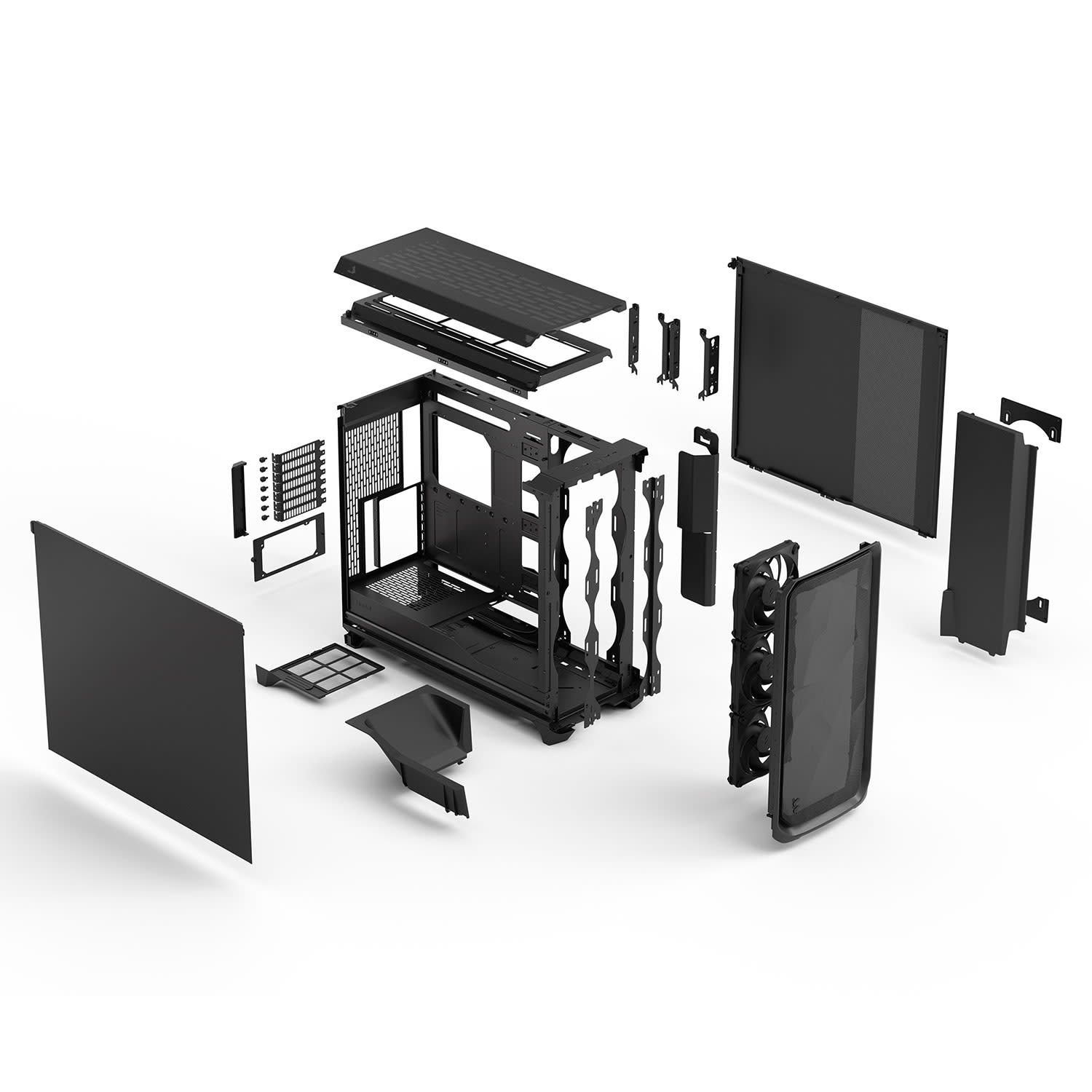 Εικόνα 7 του Case Fractal Design Meshify 3 XL Black Solid