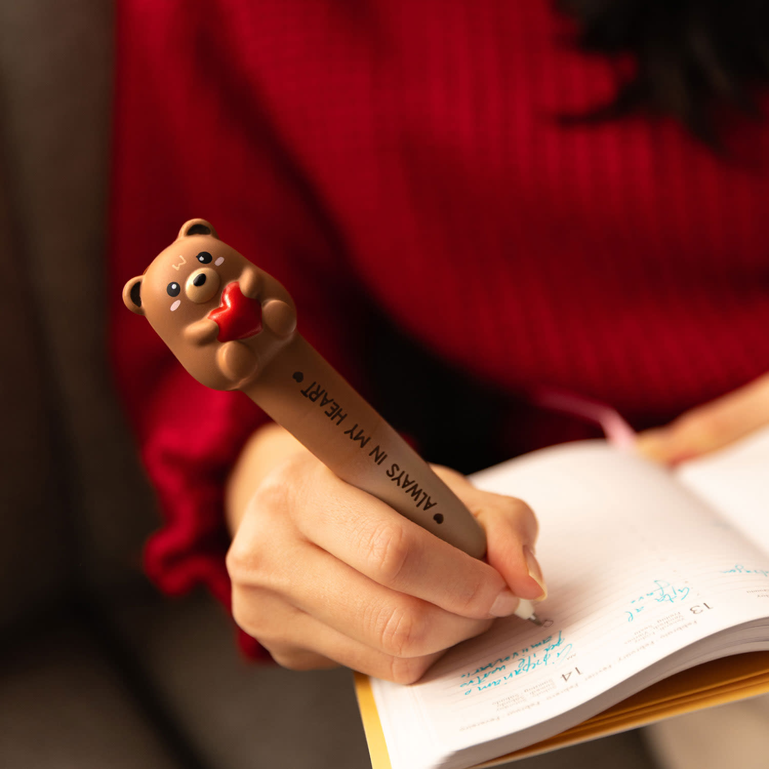 Εικόνα 5 του Legami Στυλό Squishy Gel Teddy Πάχος Μύτης 0.5mm