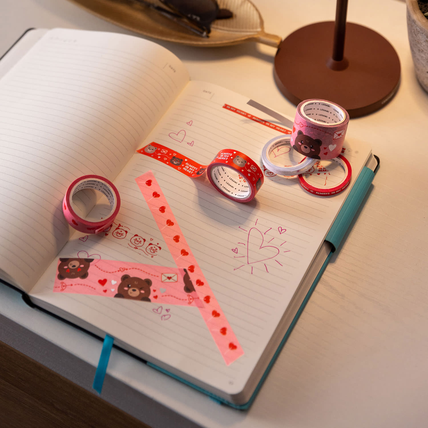 Εικόνα 3 του Legami Washi Tape Teddy 5τεμ.