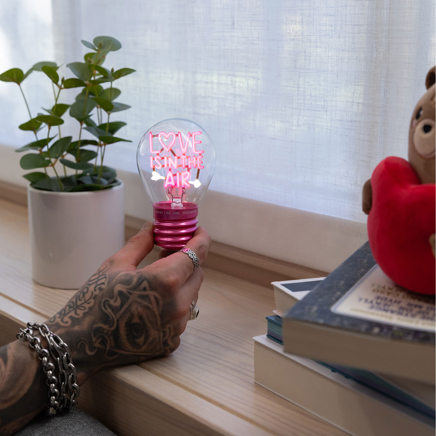 Εικόνα 6 του Legami Φωτιστική Λάμπα Love Is In The Air