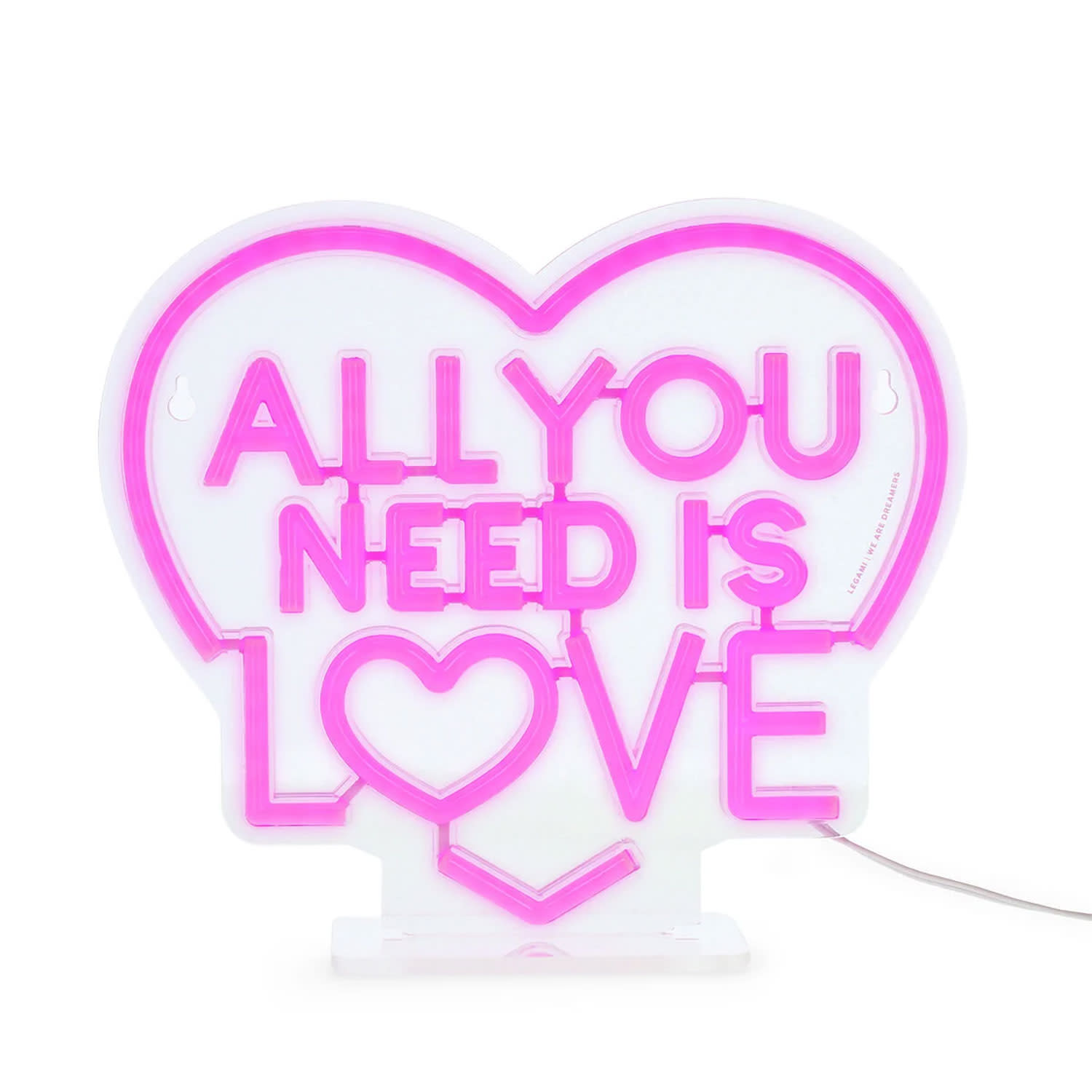 Legami Φωτιστικό Neon All You Need Is Love