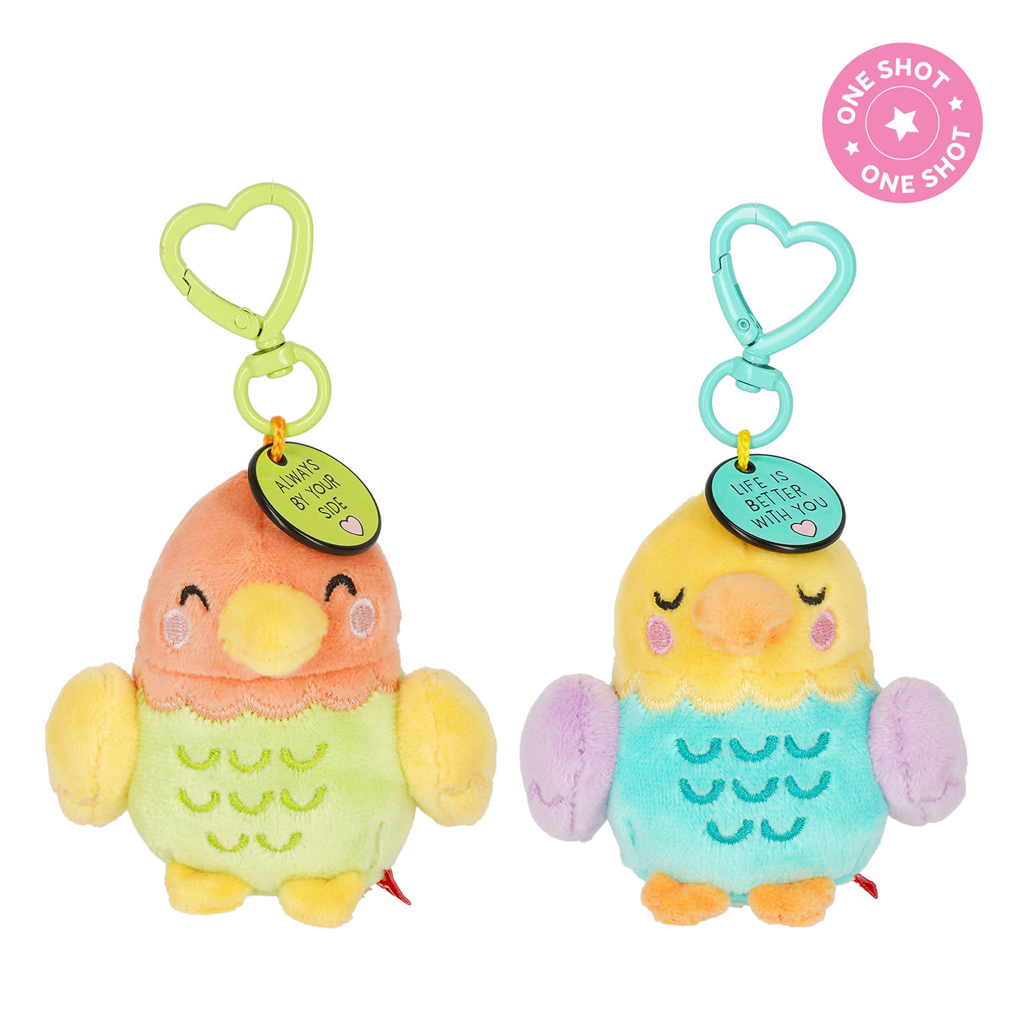 Εικόνα 1 του Legami Σετ Λούτρινα Μπρελόκ Love Birds 2τεμ.