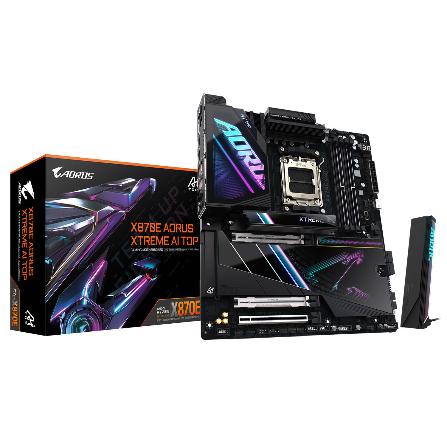 Κάνε κλικ για να δεις την εικόνα 1 του Gigabyte Motherboard X870E AORUS XTREME AI TOP (X870E/AM5/DDR5)