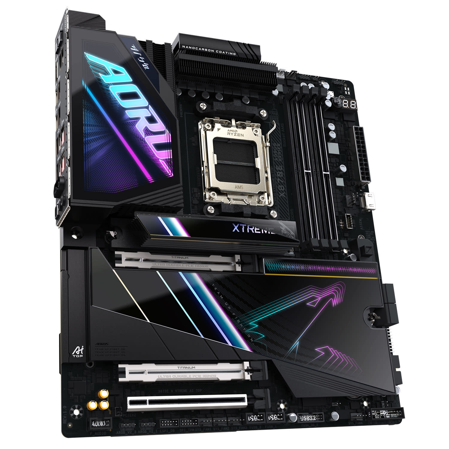 Κάνε κλικ για να δεις την εικόνα 3 του Gigabyte Motherboard X870E AORUS XTREME AI TOP (X870E/AM5/DDR5)