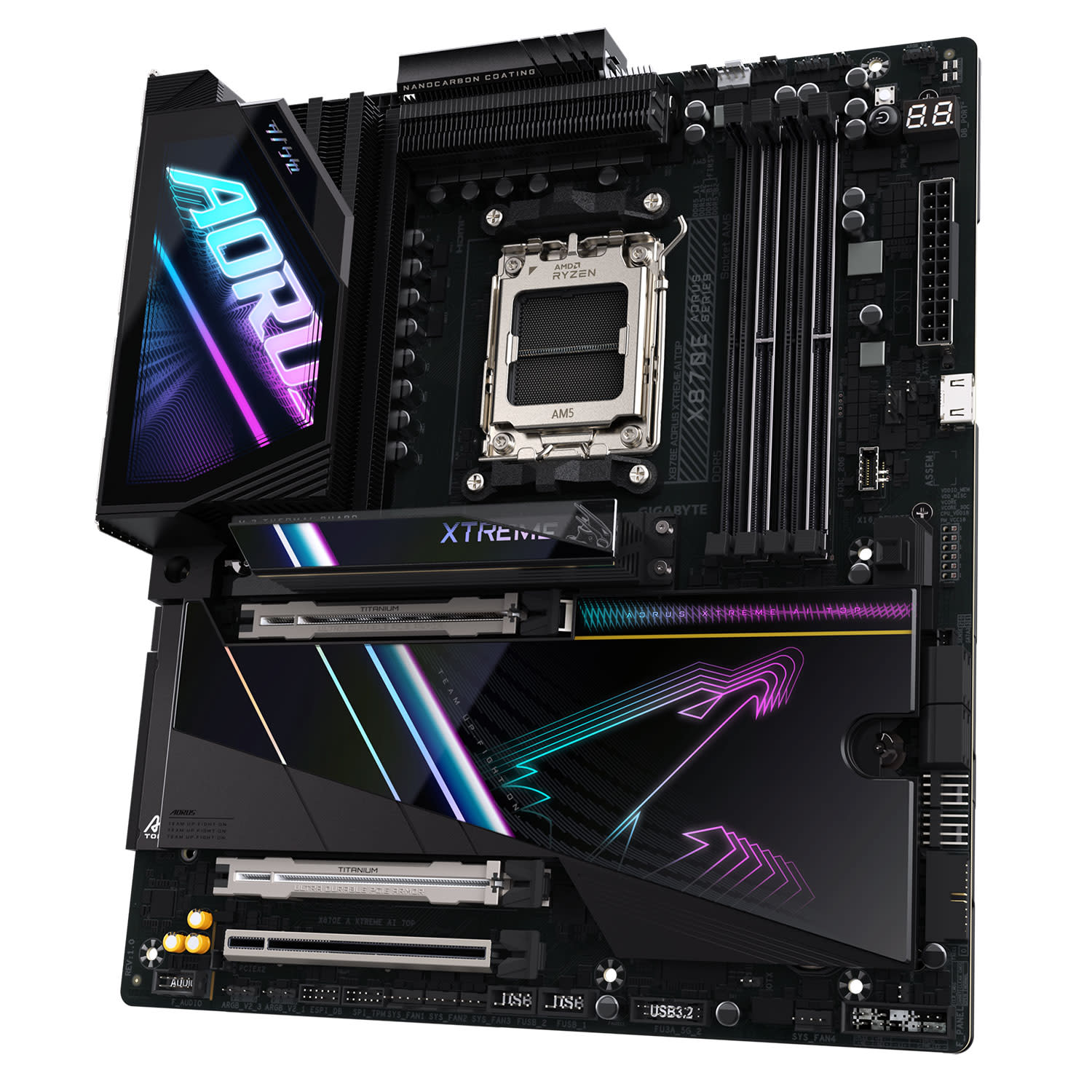 Κάνε κλικ για να δεις την εικόνα 4 του Gigabyte Motherboard X870E AORUS XTREME AI TOP (X870E/AM5/DDR5)