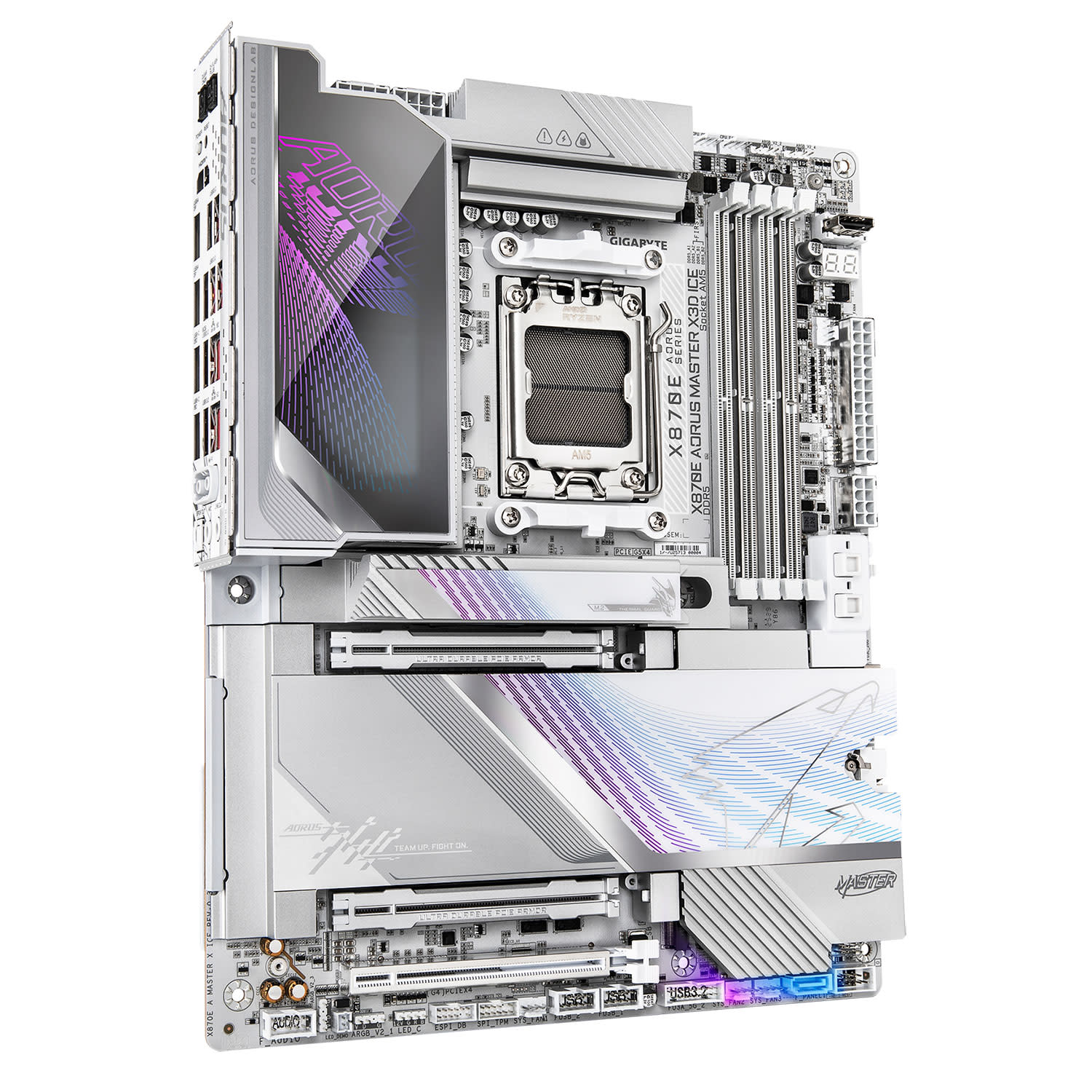 Κάνε κλικ για να δεις την εικόνα 3 του Gigabyte Motherboard X870E AORUS MASTER X3D ICE (X870E/AM5/DDR5)