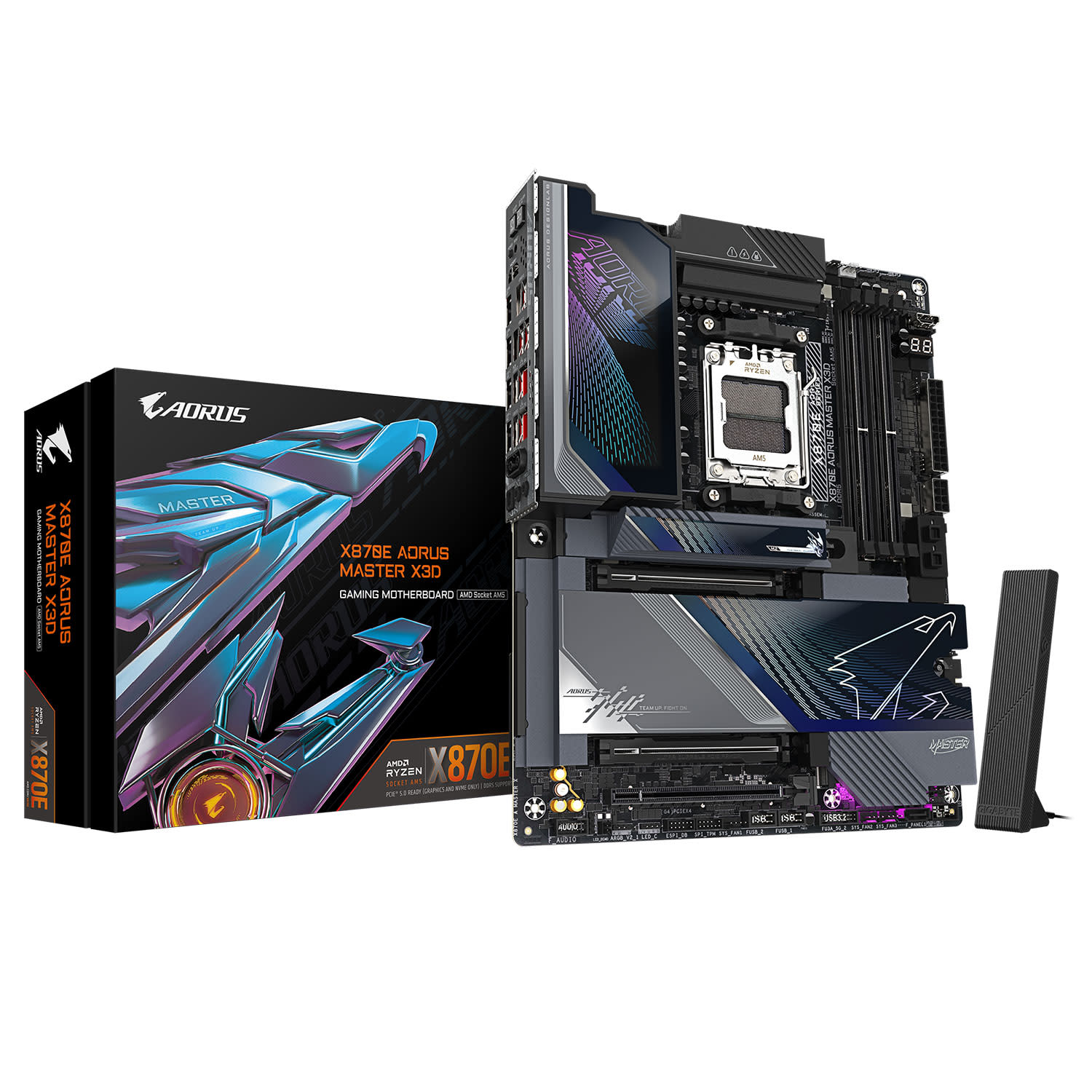 Gigabyte Motherboard X870E AORUS MASTER X3D (X870E/AM5/DDR5)