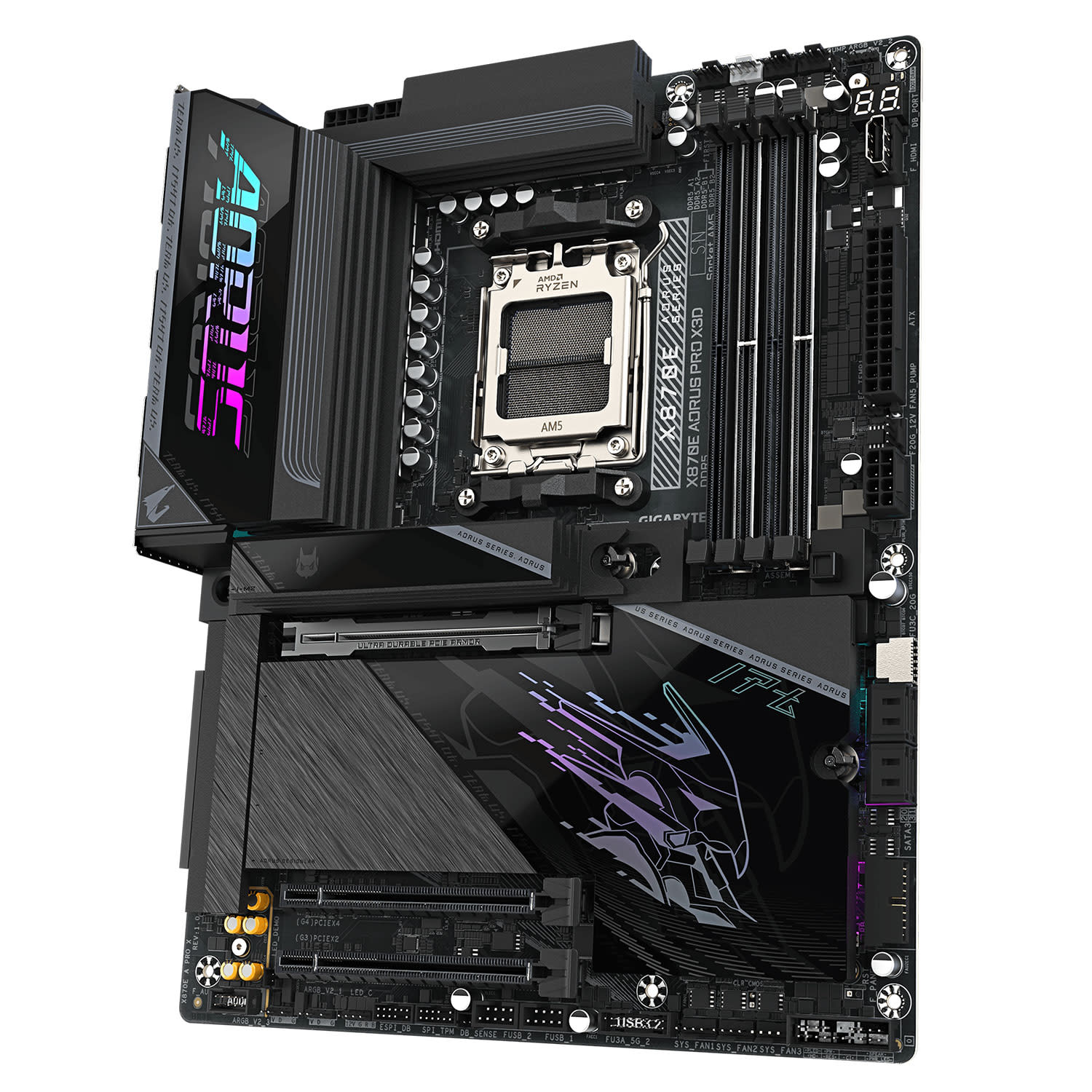 Κάνε κλικ για να δεις την εικόνα 4 του Gigabyte Motherboard X870E AORUS PRO X3D (X870E/AM5/DDR5)