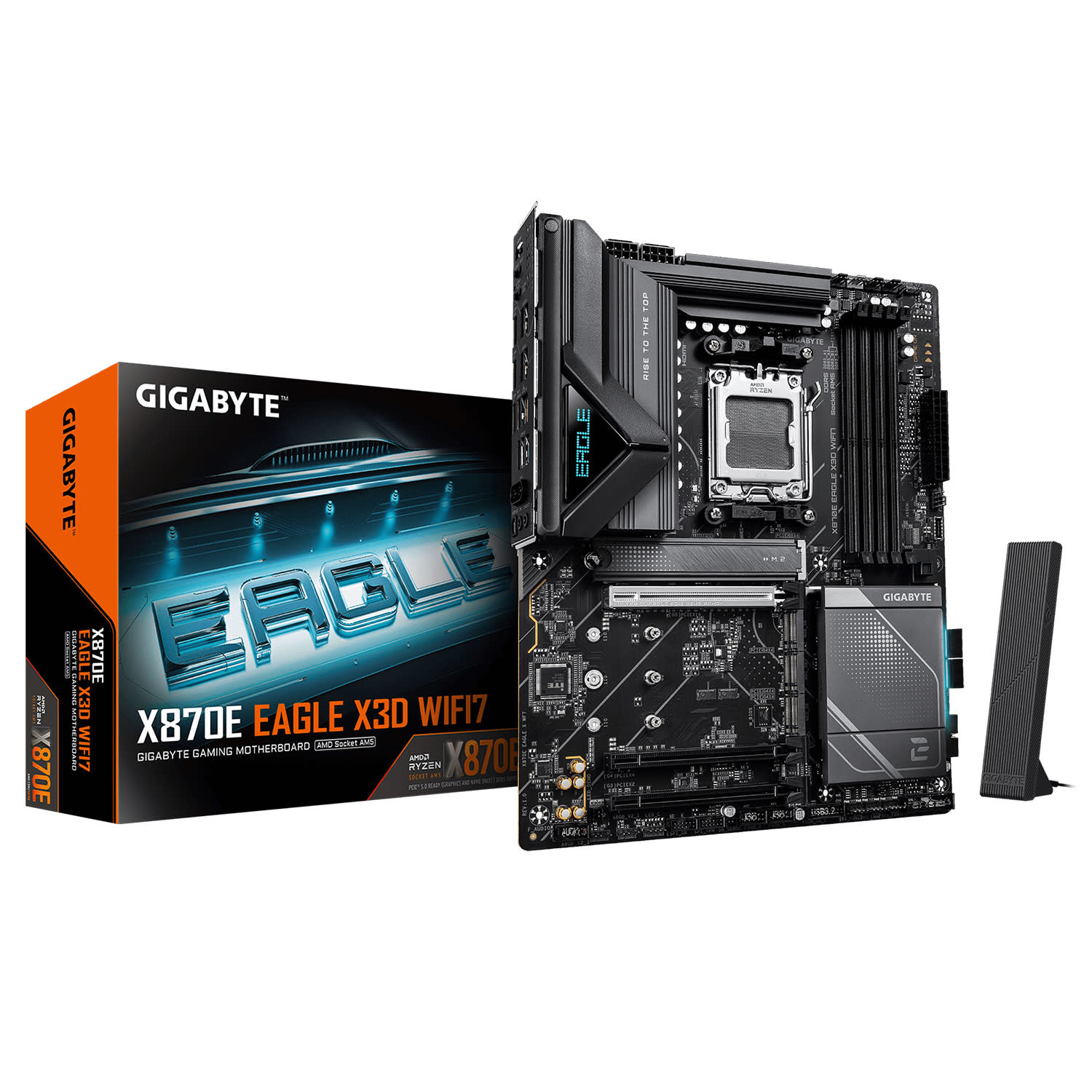 Εικόνα 1 του Gigabyte Motherboard X870E EAGLE X3D WIFI7 (X870E/AM5/DDR5)