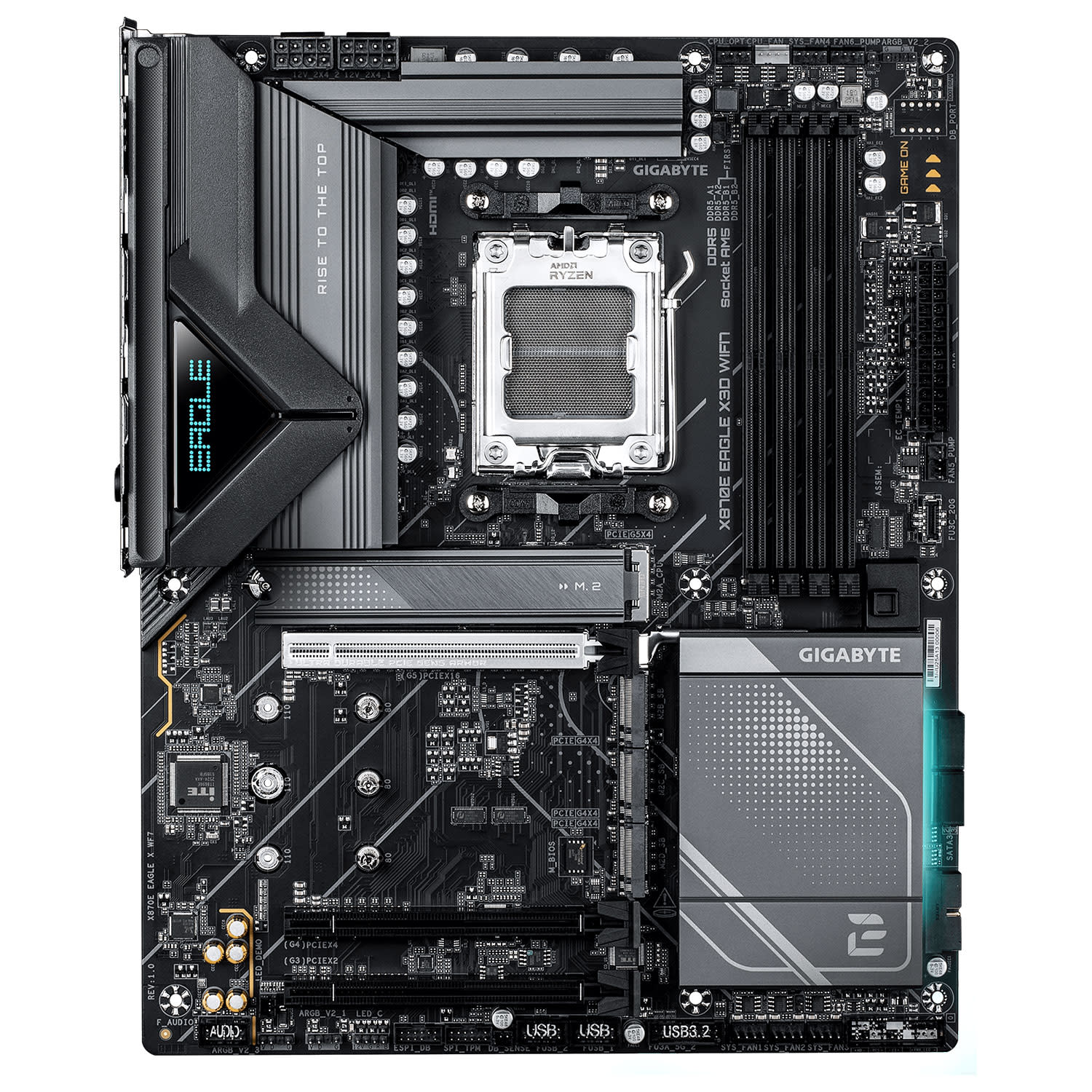 Εικόνα 2 του Gigabyte Motherboard X870E EAGLE X3D WIFI7 (X870E/AM5/DDR5)