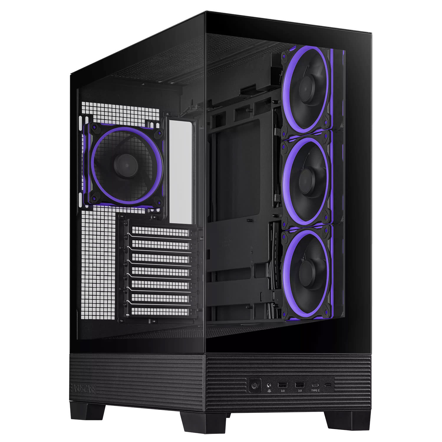 Case Asus A31 PLUS TG ARGB BLACK