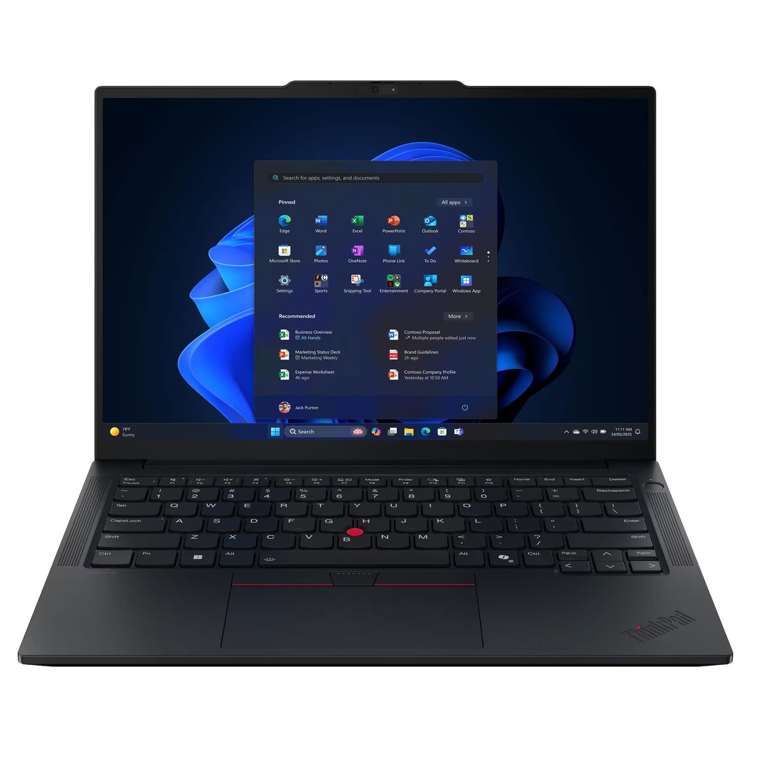 Lenovo E14 G7 ThinkPad Laptop 14" WUXGA IPS (Core Ultra 7 258V/32 GB/512 GB/Intel Arc Graphics/Windows 11 Pro)