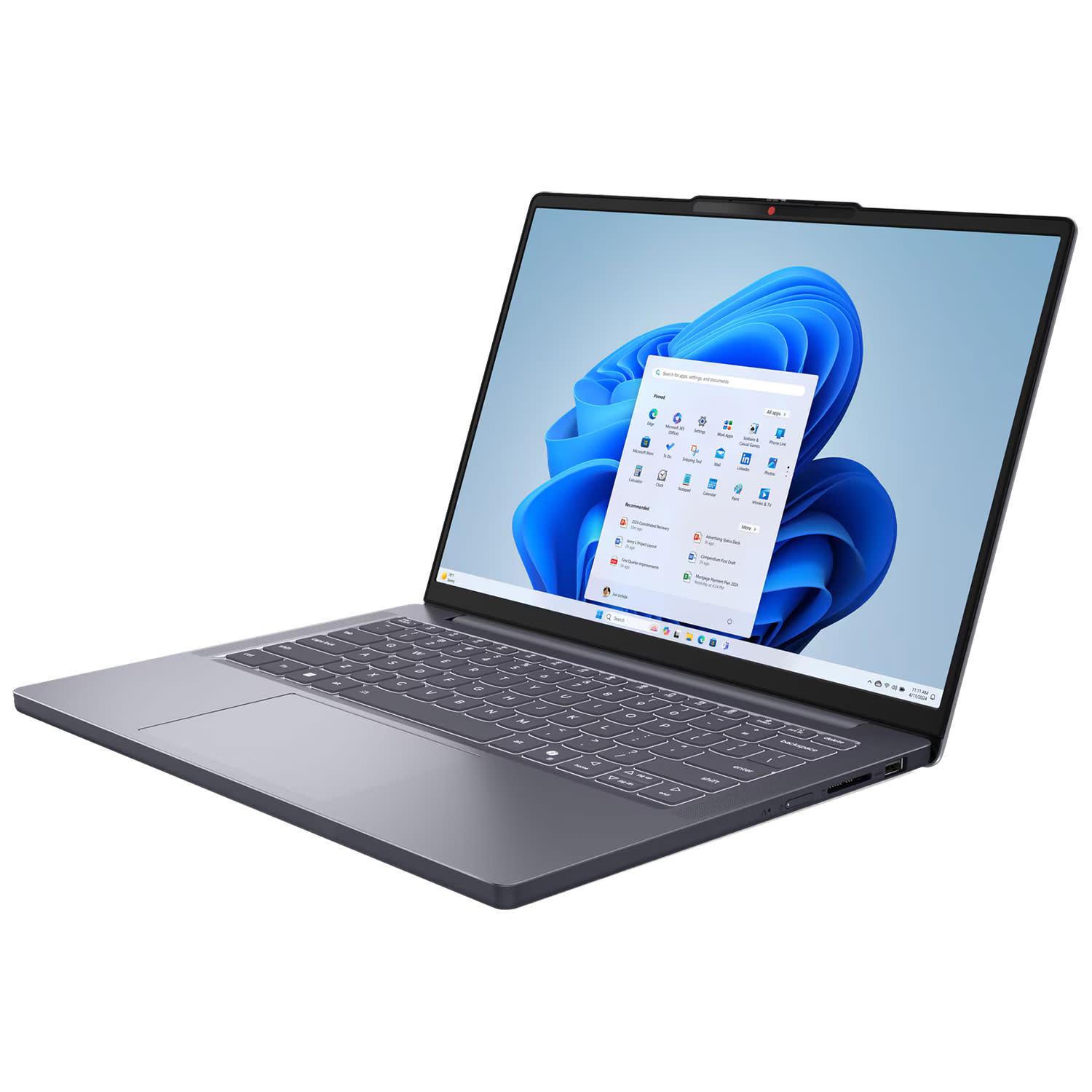 Κάνε κλικ για να δεις την εικόνα 3 του Lenovo Slim 3 Ideapad Laptop 15.1" OLED (Ryzen 5 7535HS/16 GB/512 GB/Radeon Graphics/Windows 11 Home)