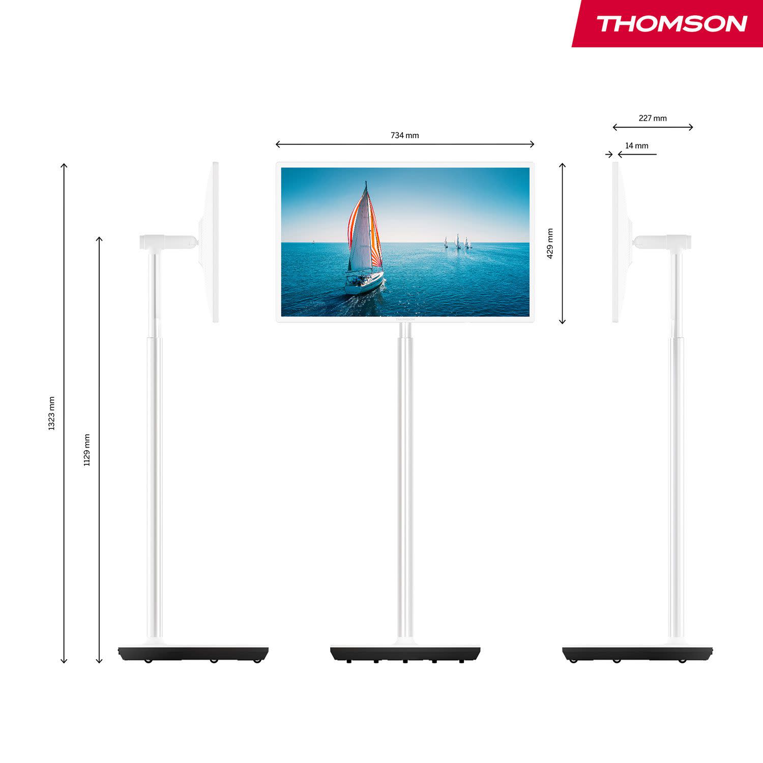 Κάνε κλικ για να δεις την εικόνα 3 του Thomson HD Smart TV 32'' Go TV